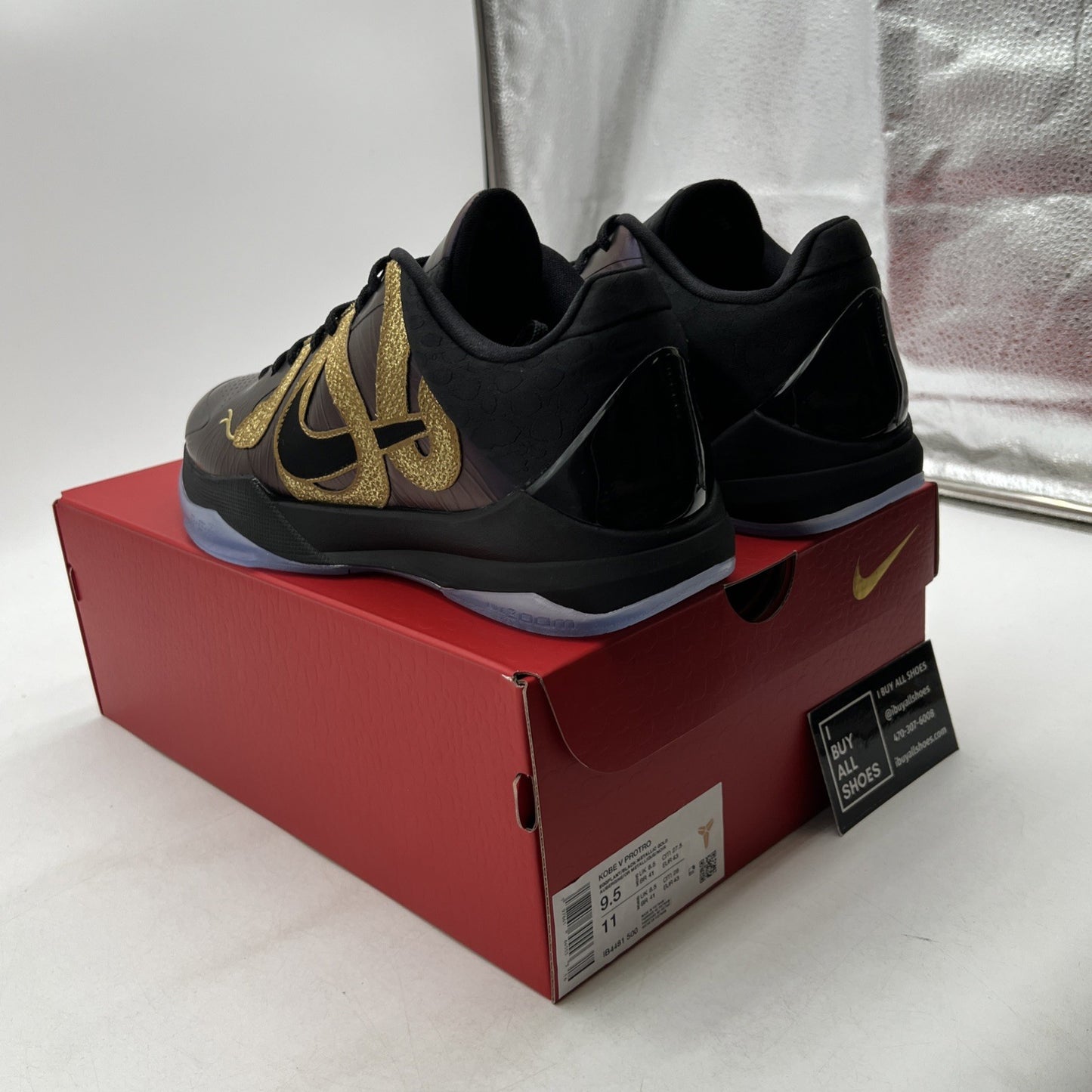 Size 9.5 - Nike Zoom Kobe 5 Protro Year of the Mamba - Eggplant (IB4481-500)