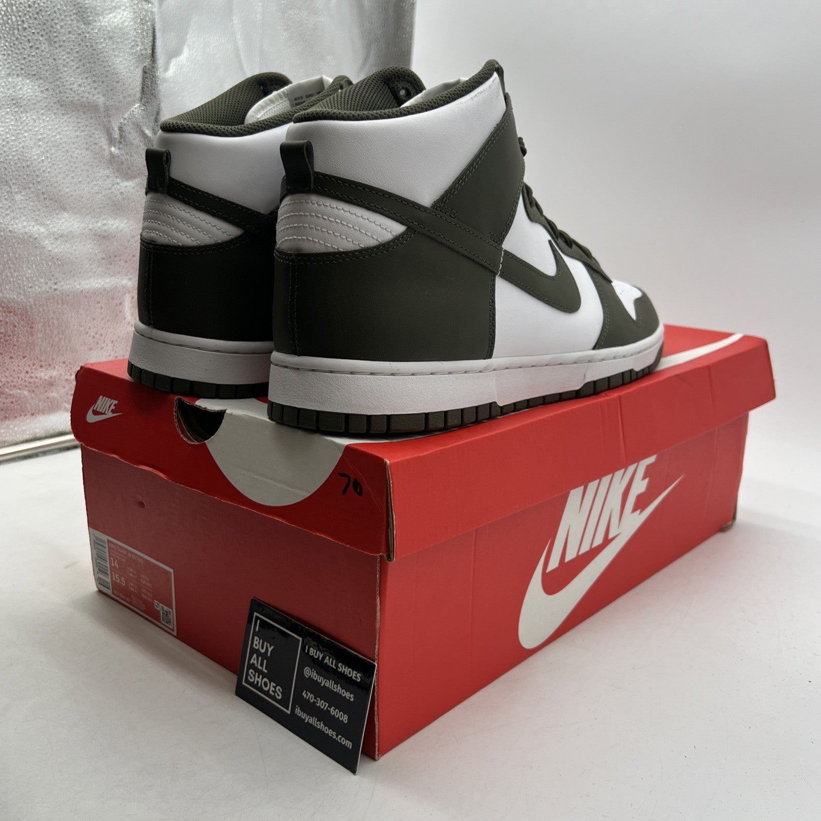 Size 14 - Nike Dunk 2022 High Cargo Khaki (DD1399-107)
