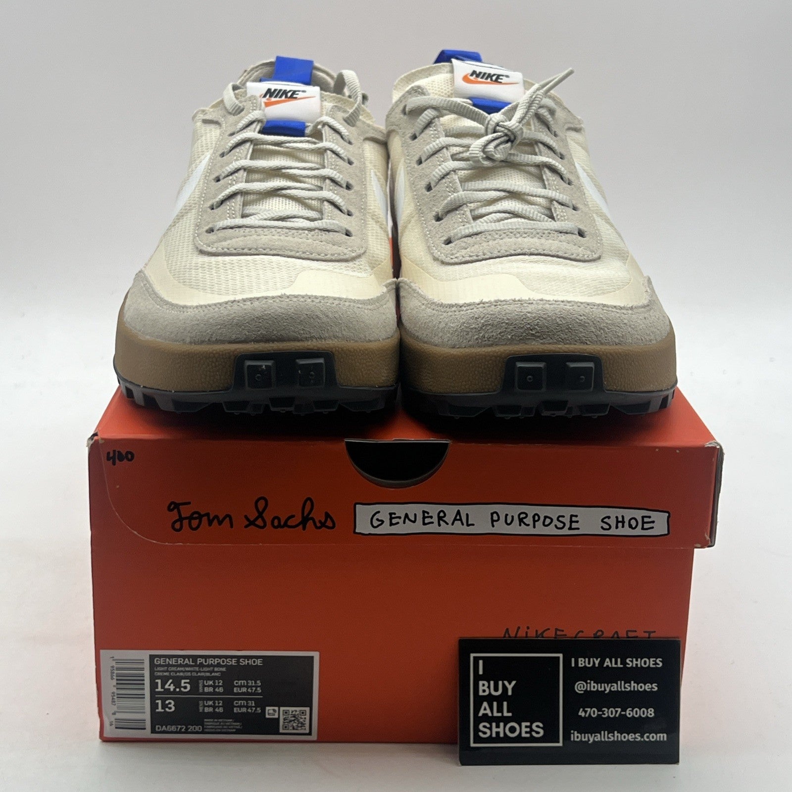 Size 14.5 - NikeCraft General Purpose Shoe x Tom Sachs Low Studio W (DA6672-200)