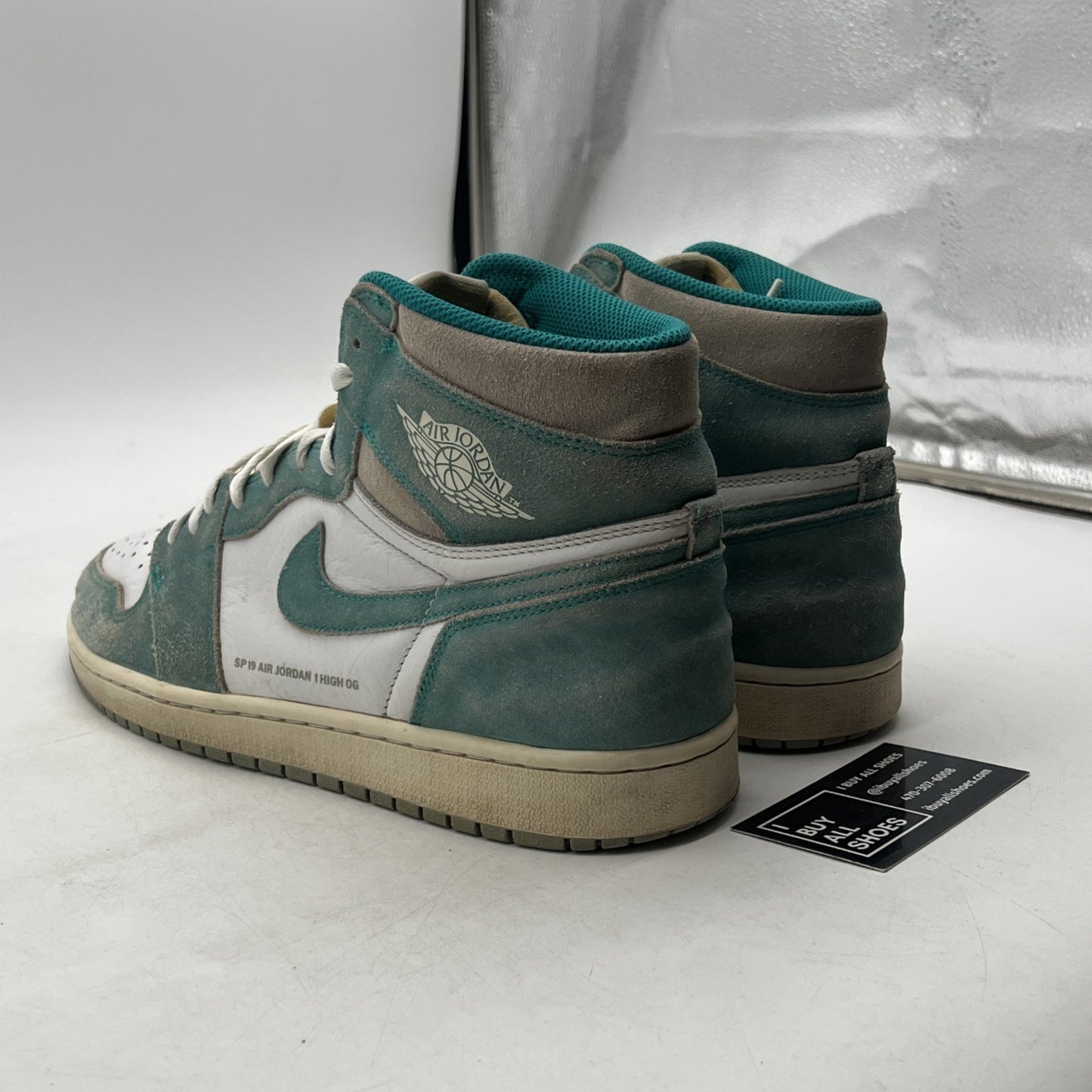 Size 11.5 - Air Jordan 1 Retro OG High Turbo Green (555088-311)