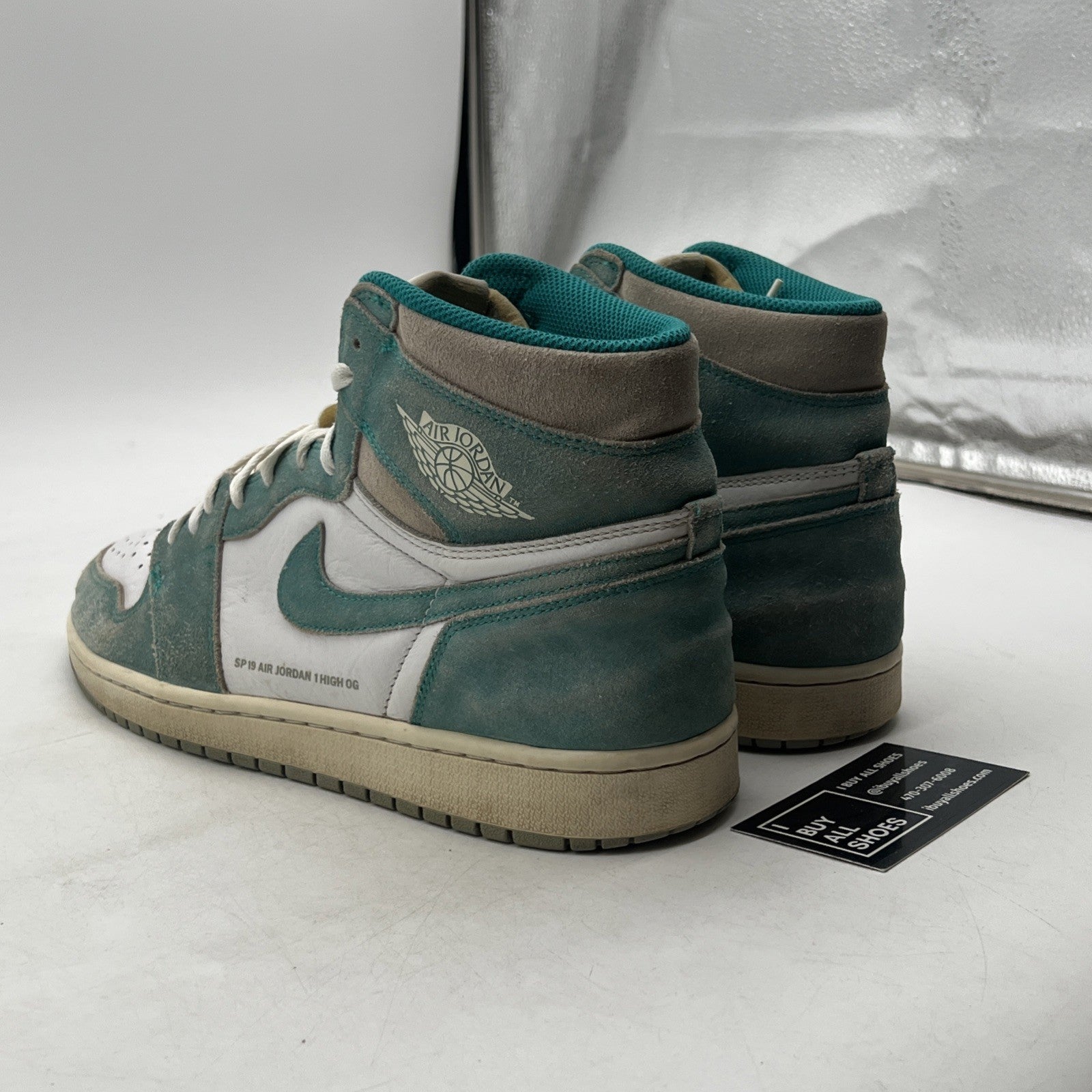 Size 11.5 - Air Jordan 1 Retro OG High Turbo Green (555088-311)