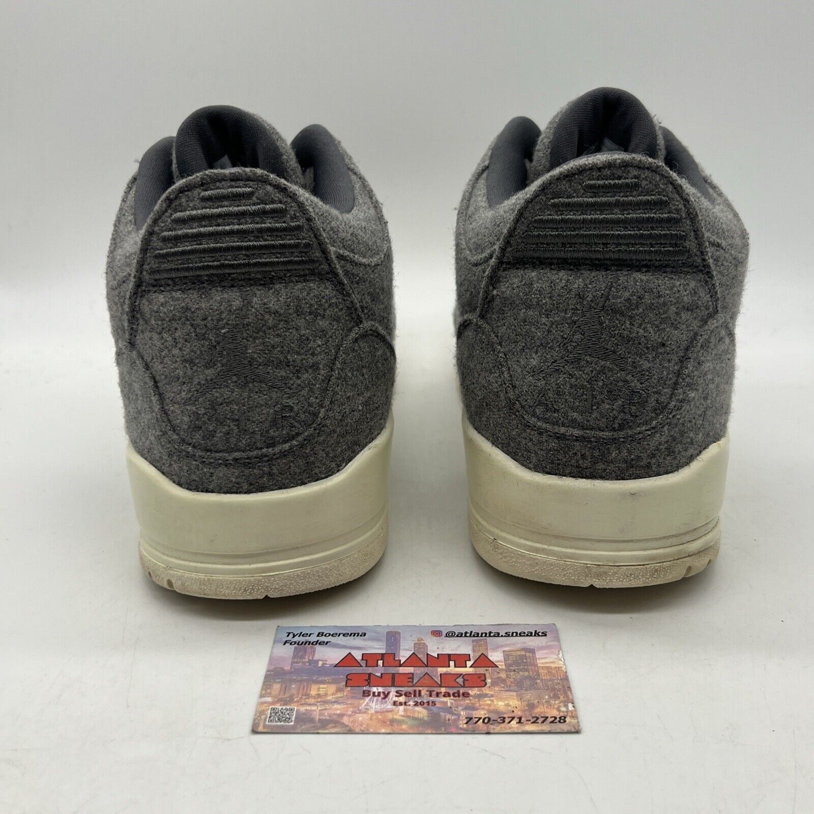 Size 12 - Air Jordan 3 Retro Wool Cream (854263-004)