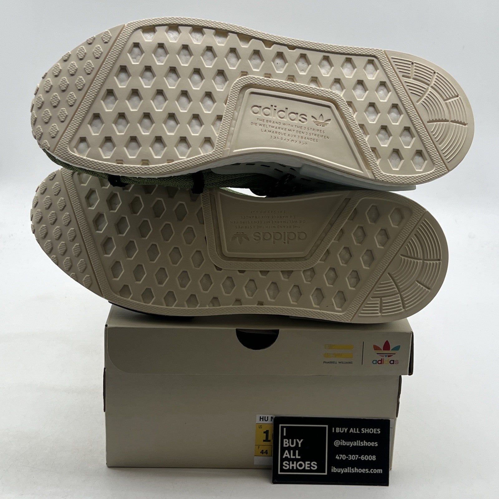 Size 10 - adidas BBC Ice Cream x Pharrell x NMD Human Race Running Dog (GZ1664)