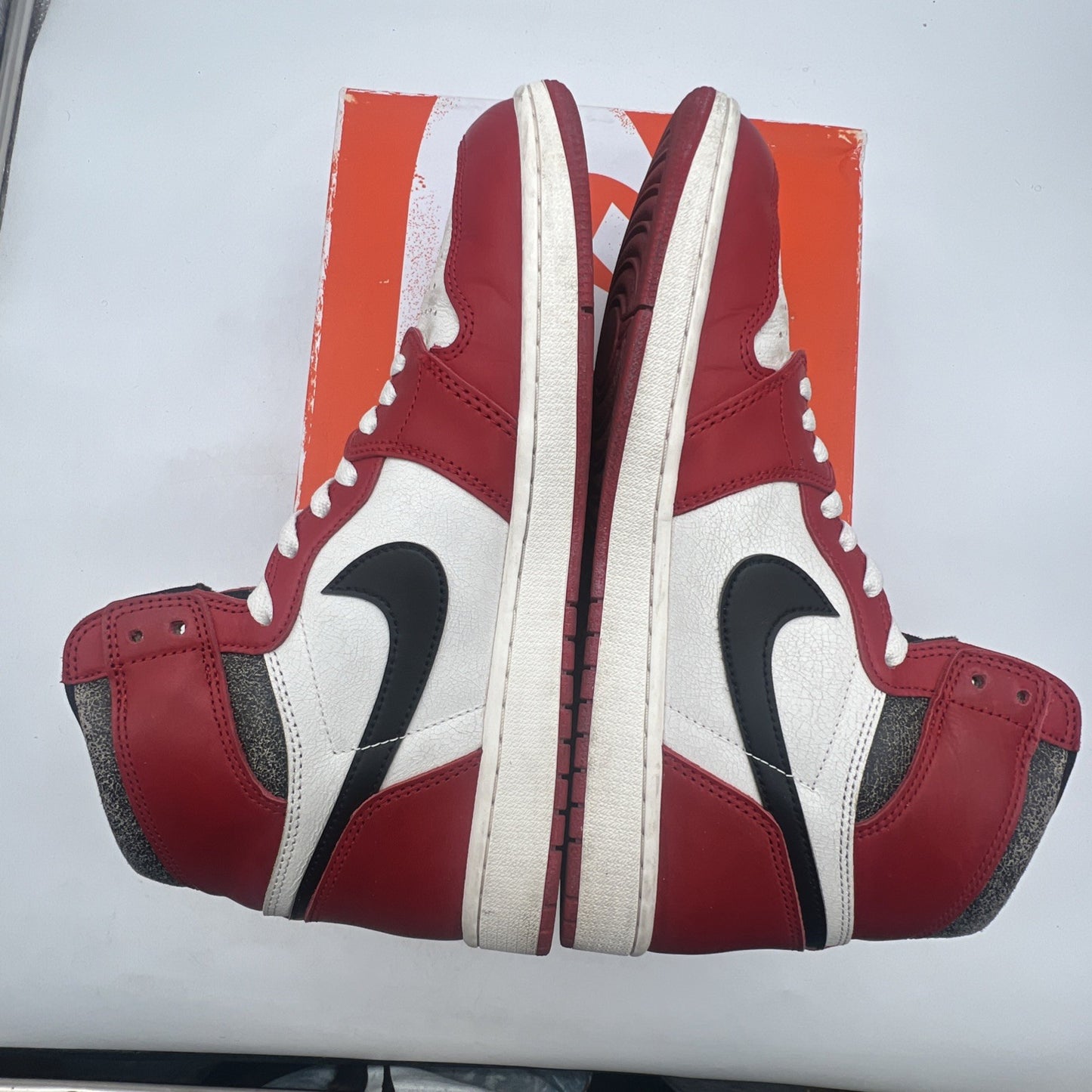 Size 12 -Air Jordan 1 Retro High OG Chicago Reimagined Lost & Found (DZ5485-612)