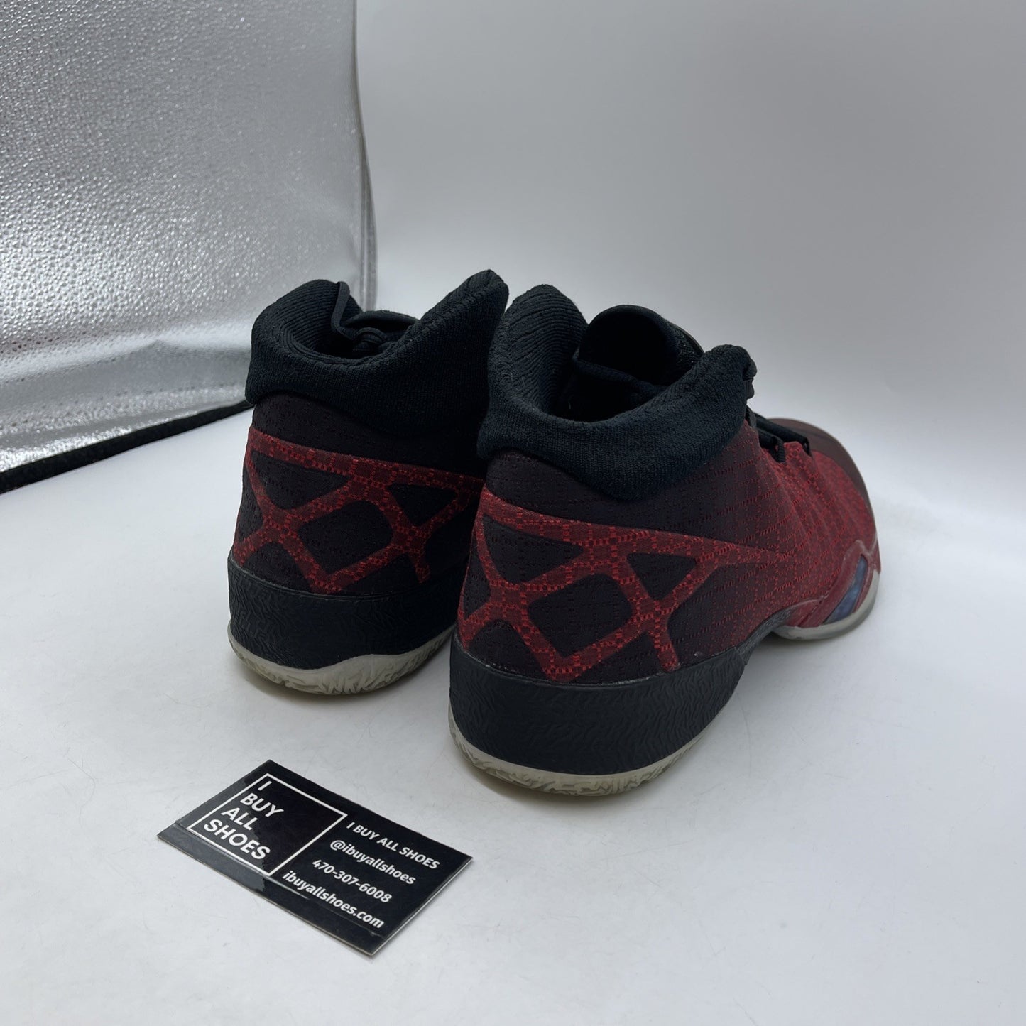 Size 14 - Air Jordan 30 Gym Red Black Suede (811006-601)