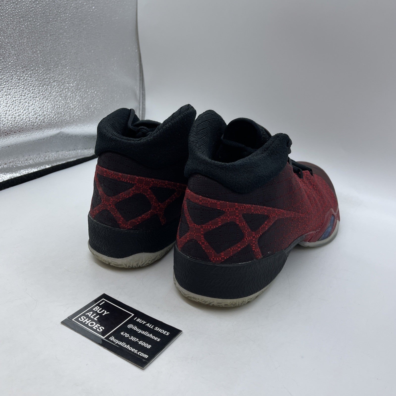 Size 14 - Air Jordan 30 Gym Red Black Suede (811006-601)