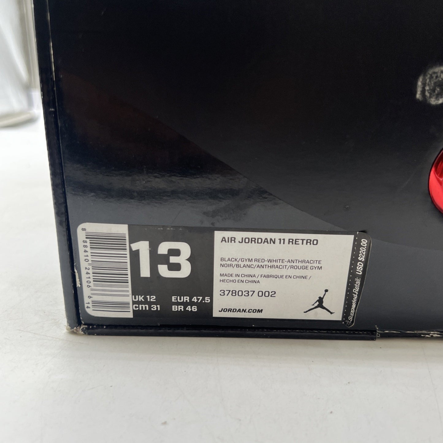 Size 13 - Air Jordan 11 Retro 72-10 2015 (378037-002)