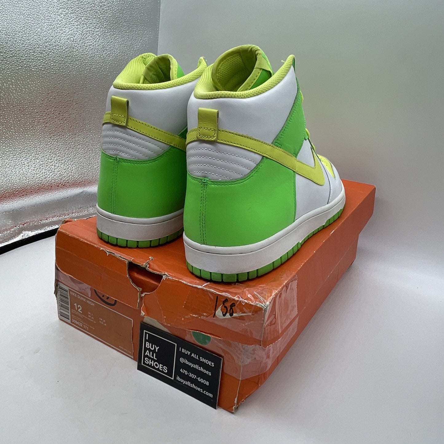 Size 12 - Nike Dunk Premium High White (309432-171)