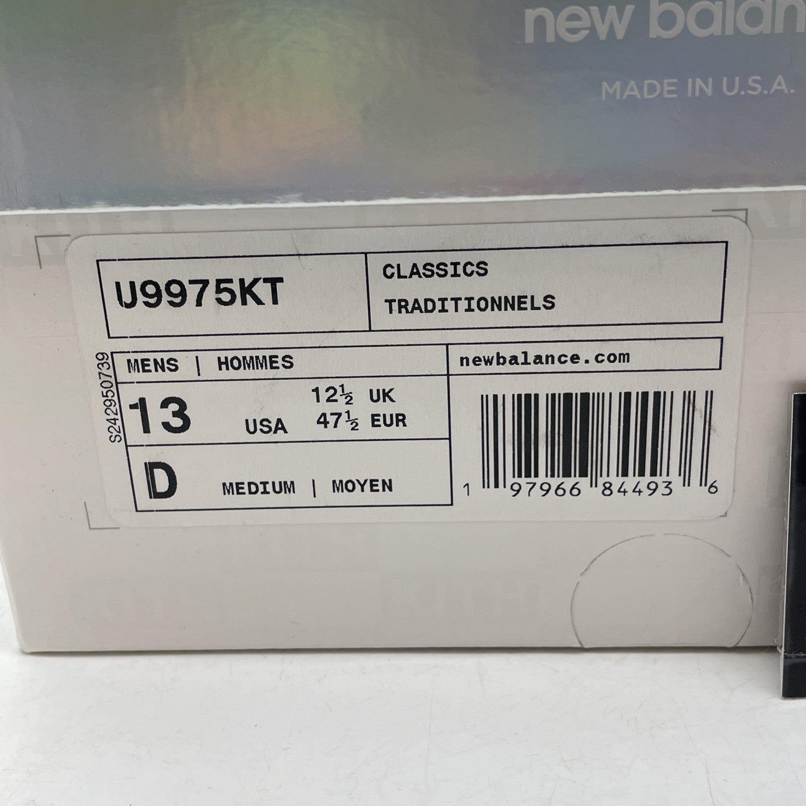 Size 13 - New Balance Ronnie Fieg x 997.5 Made in USA Easter Pack - Ice Blue...