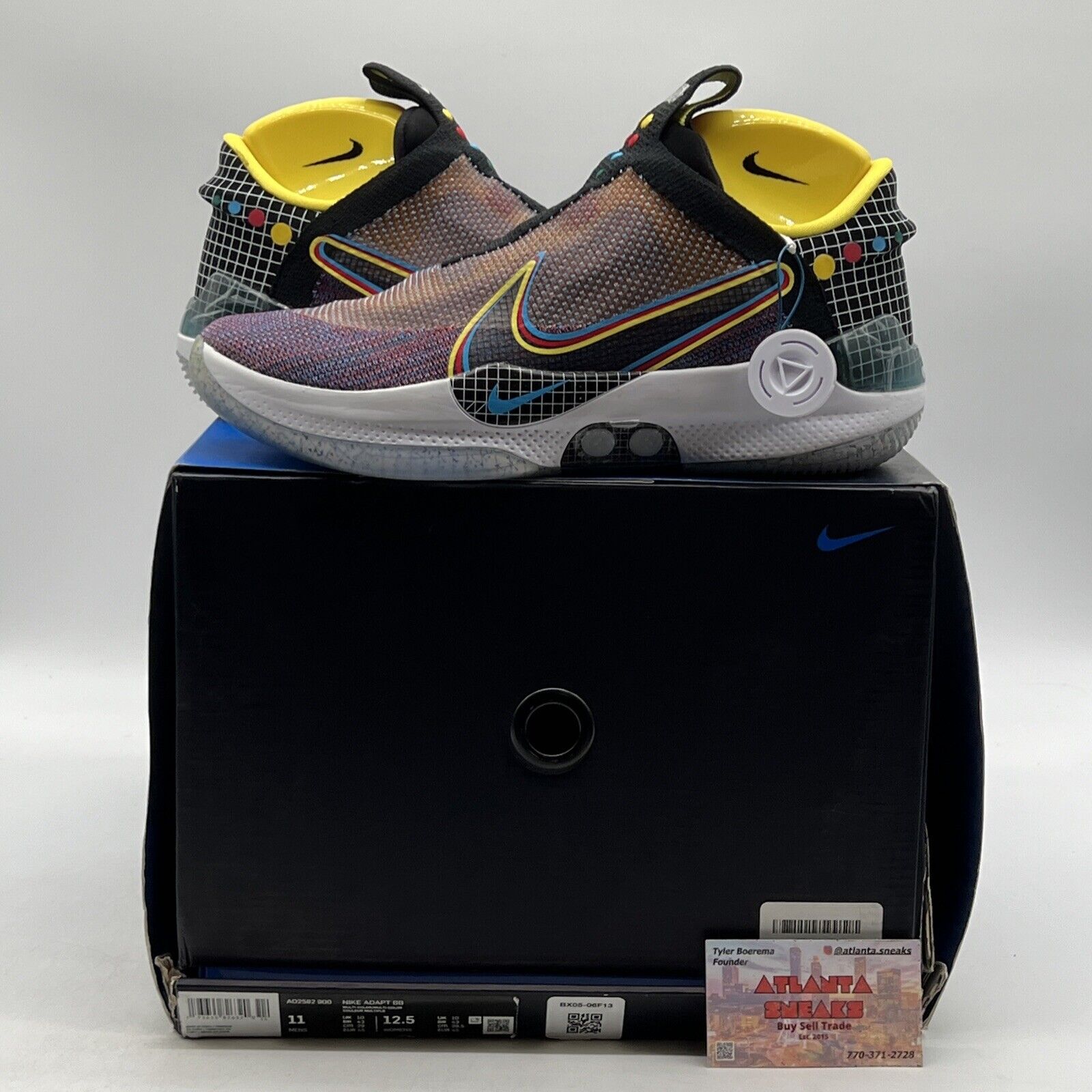 Size 11 - Nike Adapt BB Multi-Color (AO2582-900)