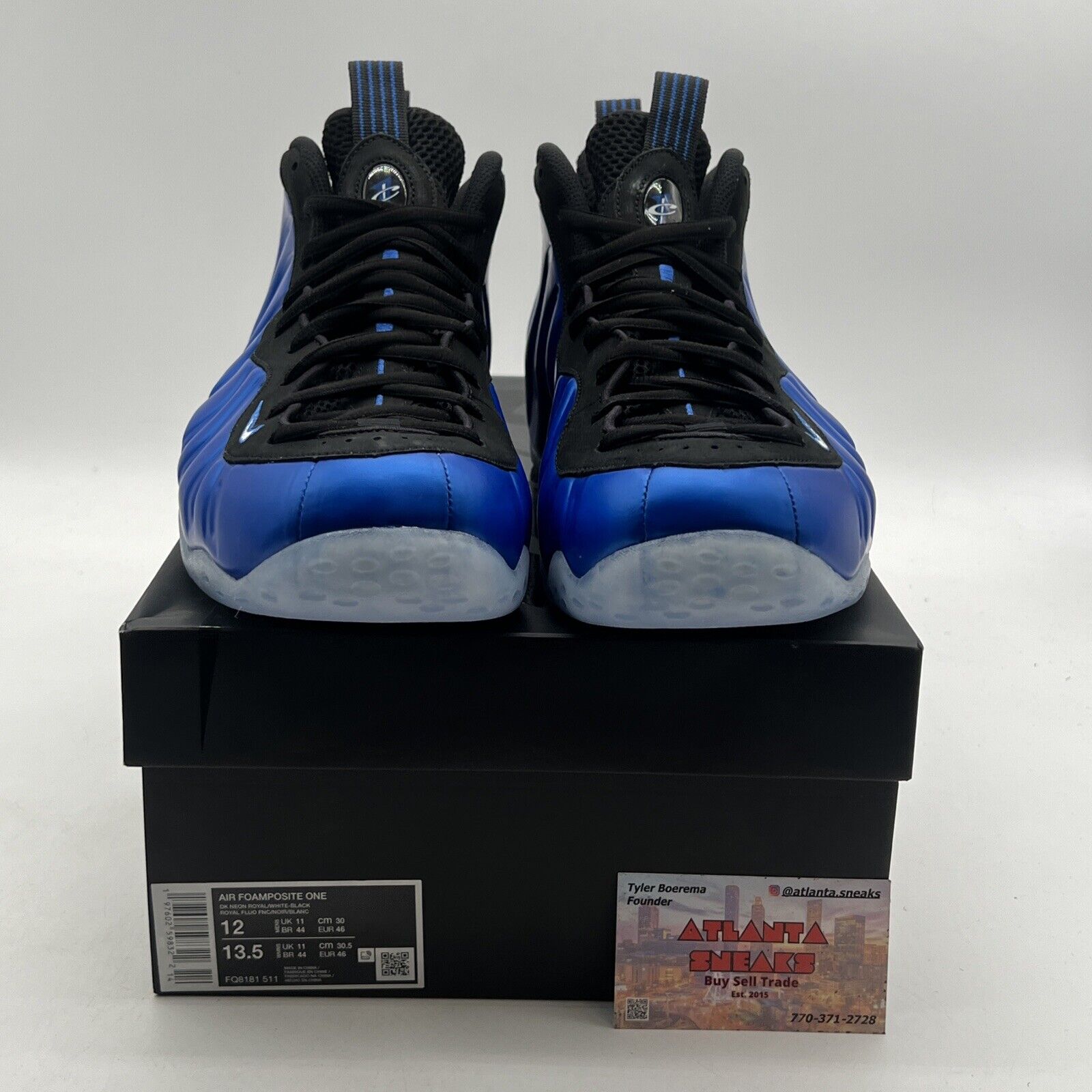 Size 12 - Nike Air Foamposite One 2024 Royal (FQ8181-511)