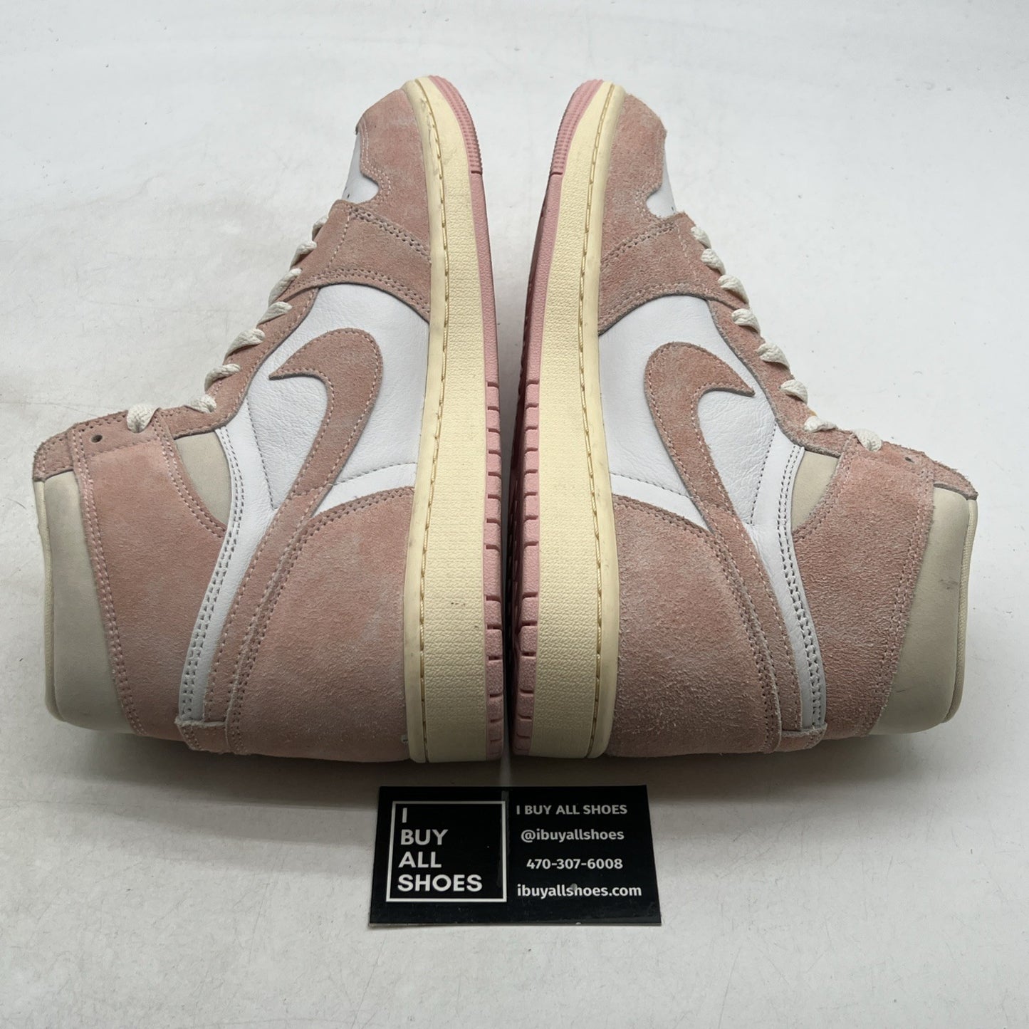 Size 10.5 - Air Jordan 1 Retro OG High Washed Pink W (FD2596-600)