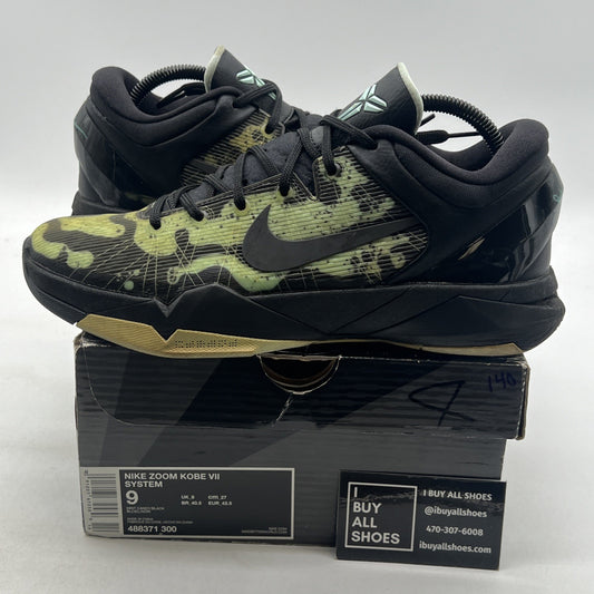 Size 9 - Nike Zoom Kobe 7 System Mint Poison Dart Frog (488371-300)