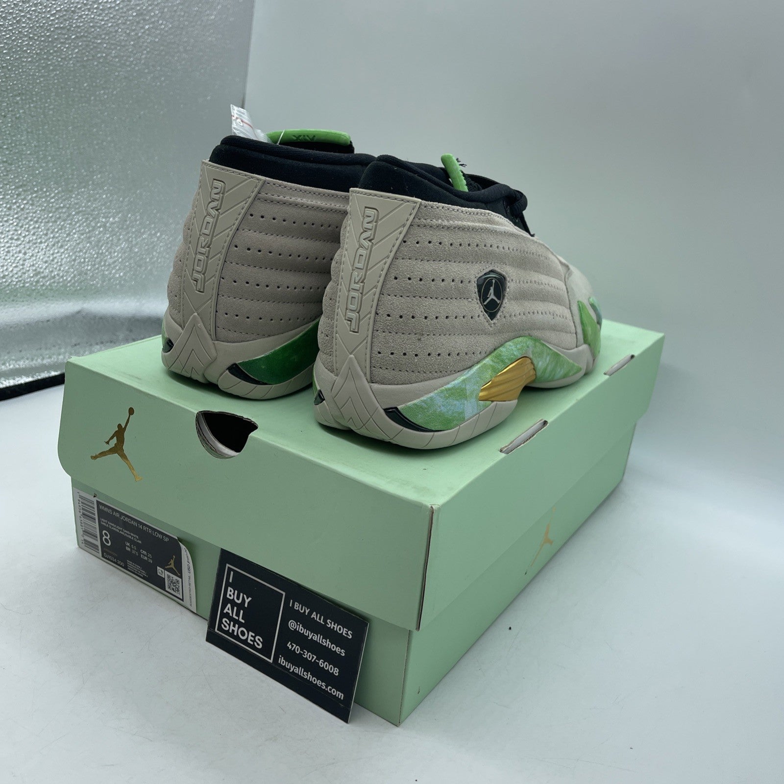 Size 8W - Aleali May x Air Jordan 14 Retro SP Low Fortune (DJ1034-200)