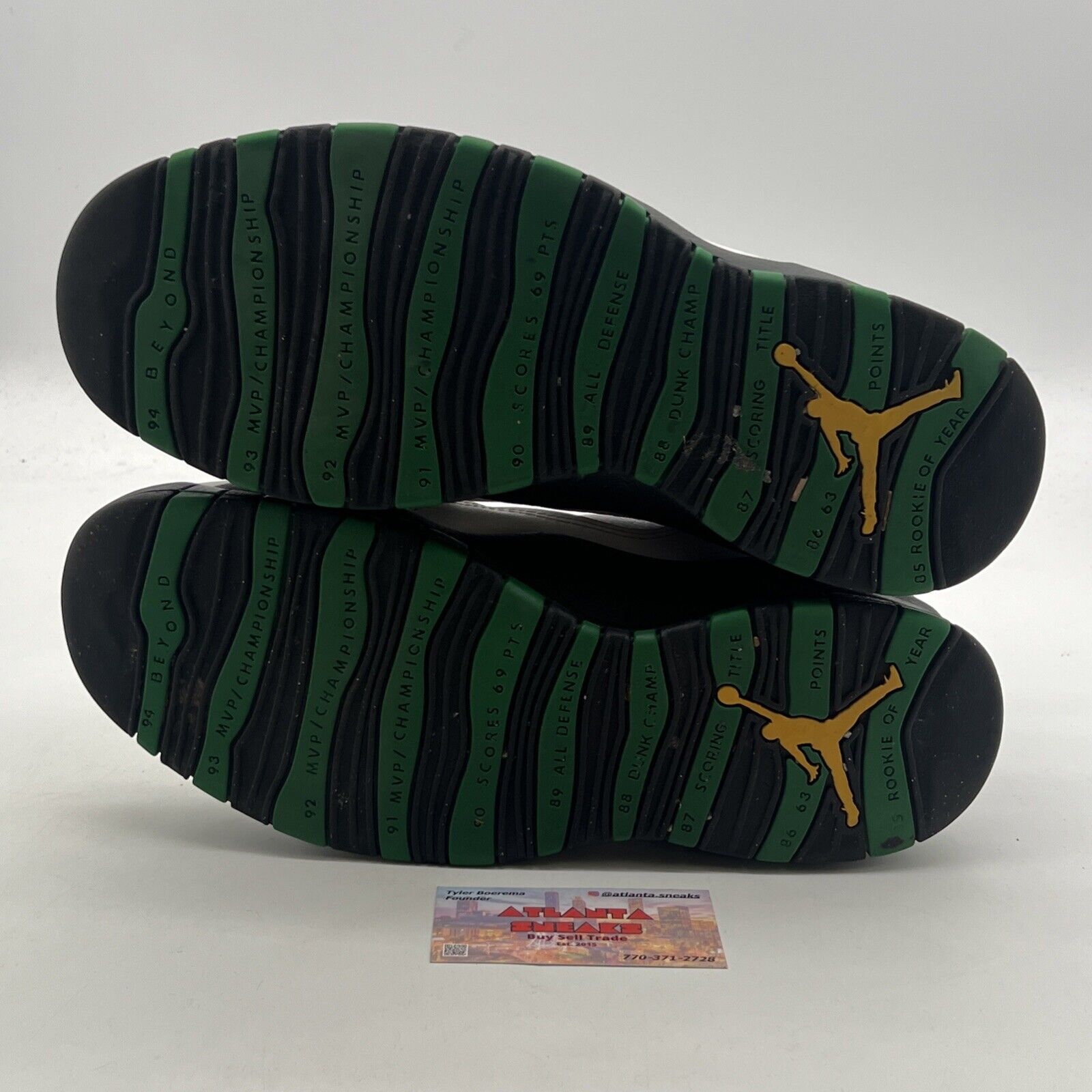 Size 12 - Air Jordan 10 Retro 2019 Seattle (310806-137)