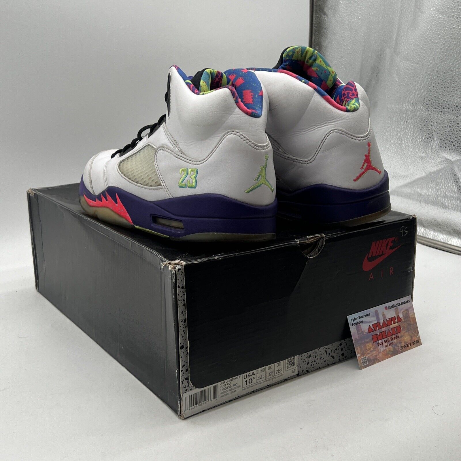 Size 10.5 - Jordan 5 Retro Alternate Bel-Air 2020 (DB3335-100)