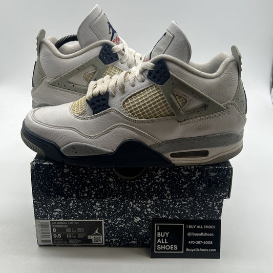 Size 8 - Air Jordan 4 Retro Mid Midnight Navy (DH6927-140)