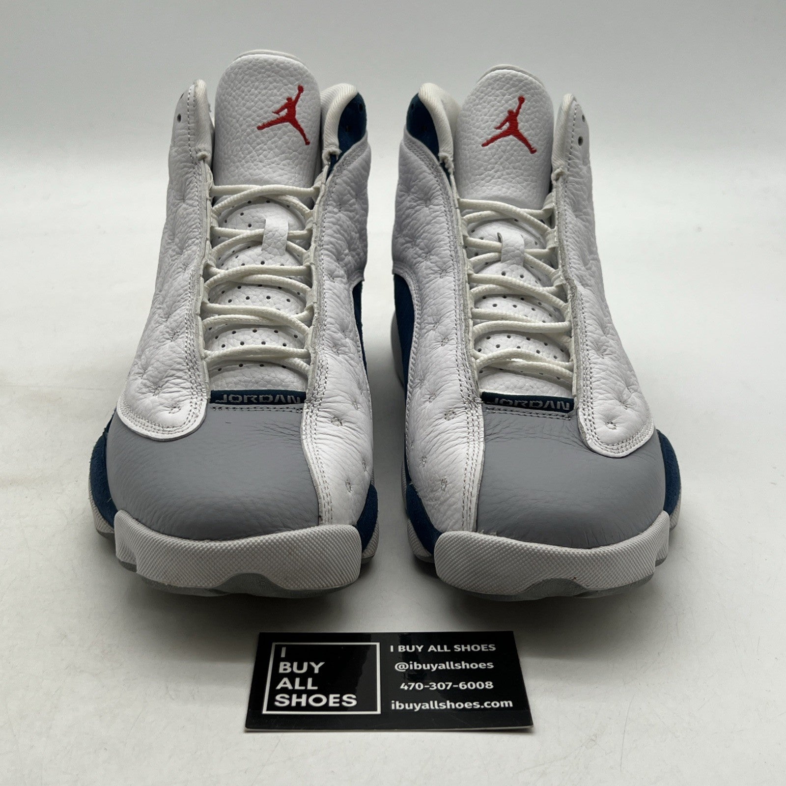 Size 10.5 - Air Jordan 13 Retro Mid French Blue (414571-164)