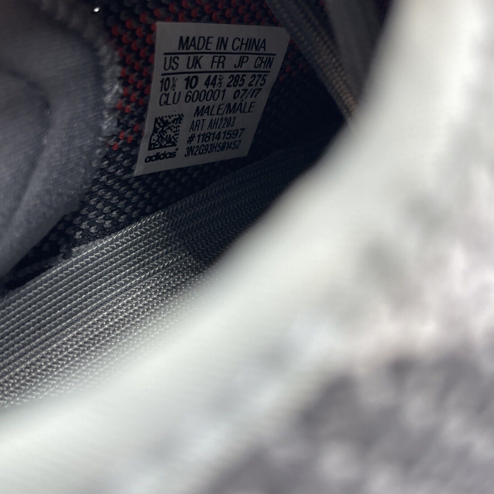Size 10.5 - adidas Yeezy Boost 350 V2 Low Beluga 2.0 Grey Red Suede (AH2203)