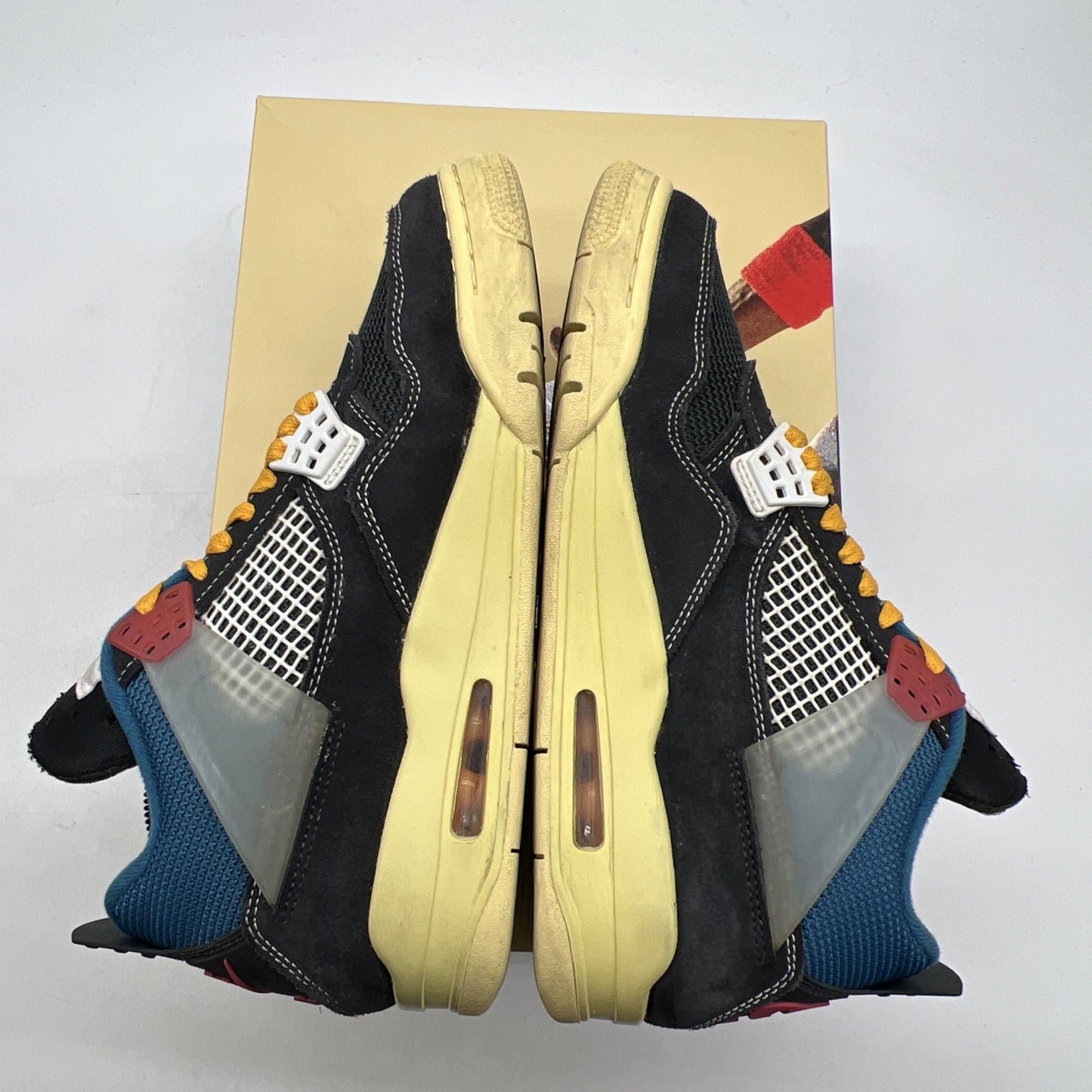 Size 8 - Air Jordan 4 Retro x Union LA Mid Off Noir (DC9533-001)