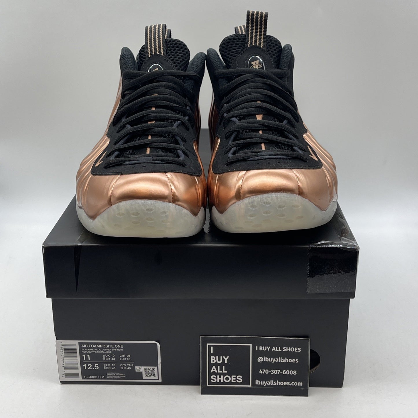 Size 11 - Nike Air Foamposite One 2024 Copper (FZ9902-001)