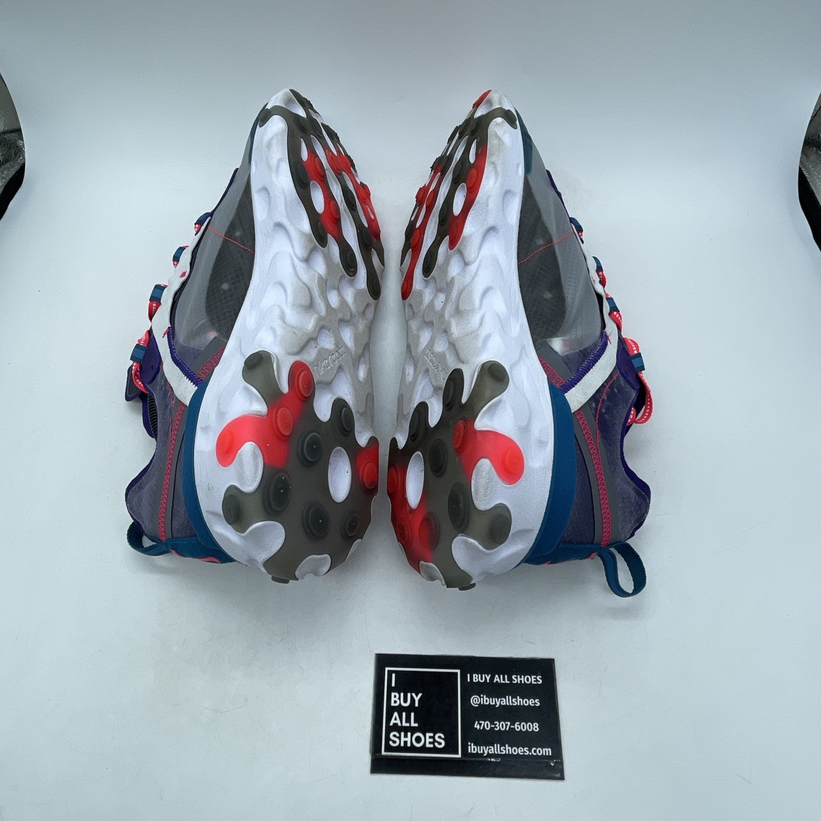 Size 12 - Nike React Element 87 Red Orbit (CJ6897-061)