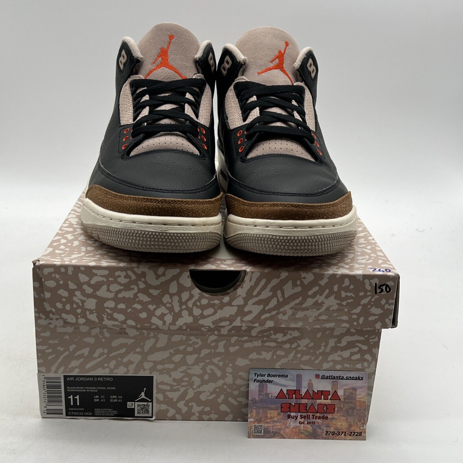 Size 11 - Jordan 3 Retro Mid Desert Elephant (CT8532-008)