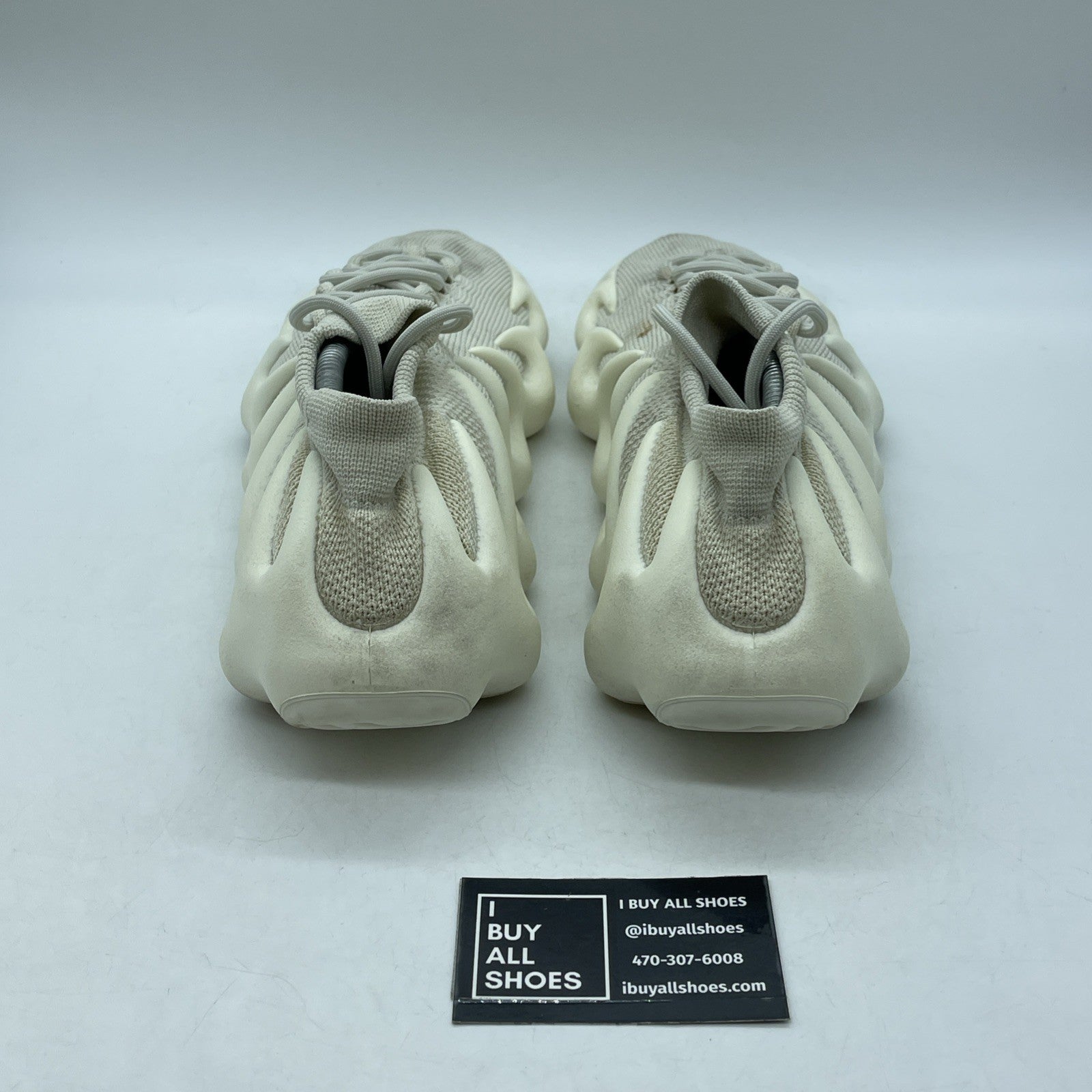 Size 14 - adidas Yeezy 450 Cloud White Suede (H68038)