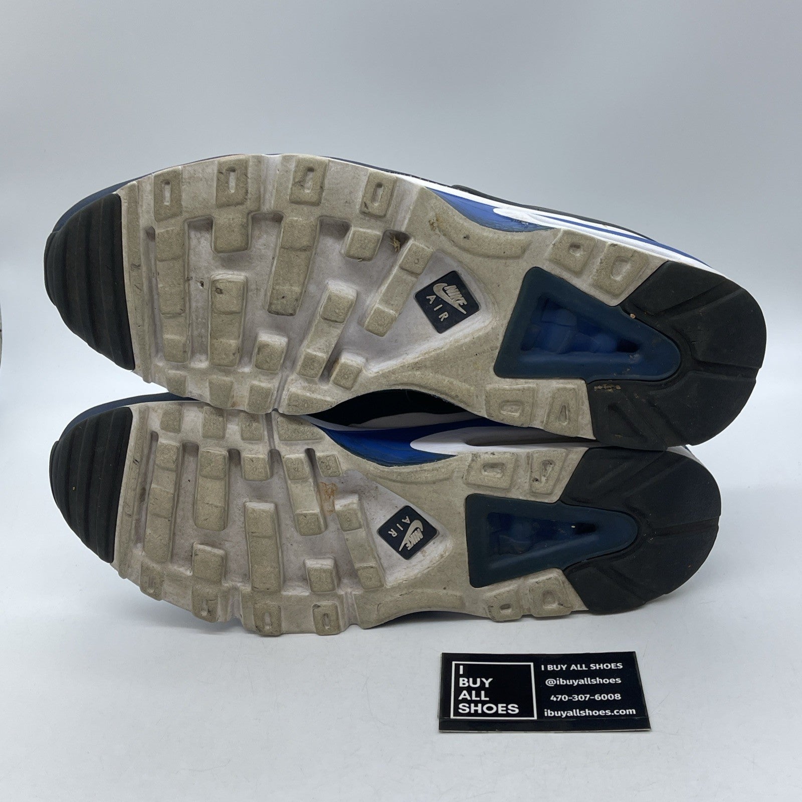 Size 13 - Nike Air Max BW Ultra Blue White 2016 Suede Leather (819475-404)