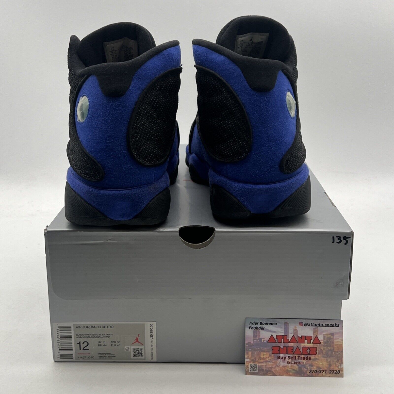 Size 12 - Air Jordan 13 Retro Hyper Royal 2020 (415571-040)