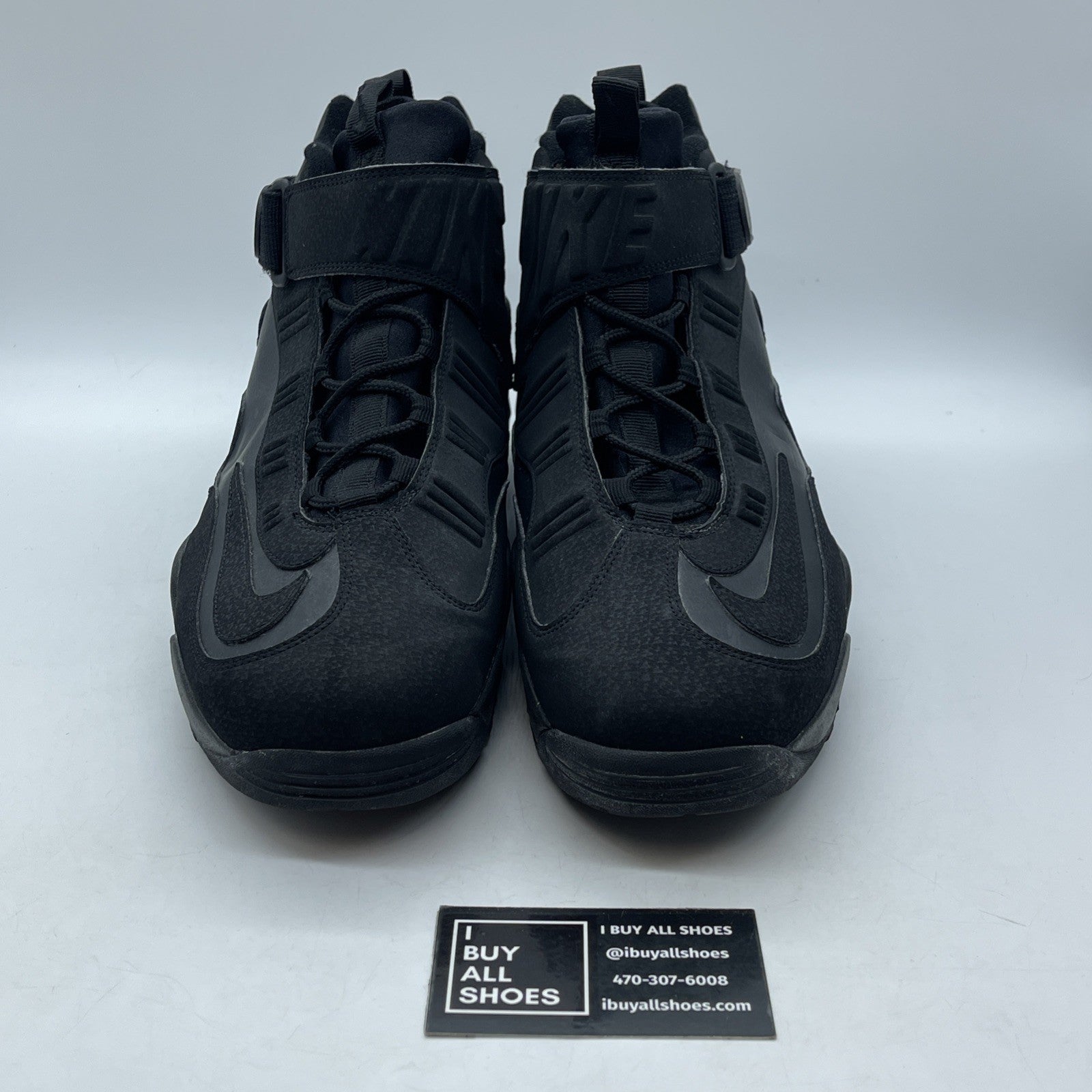 Size 13 - Nike Air Griffey Max 1 Black Suede Leather (354912-001)