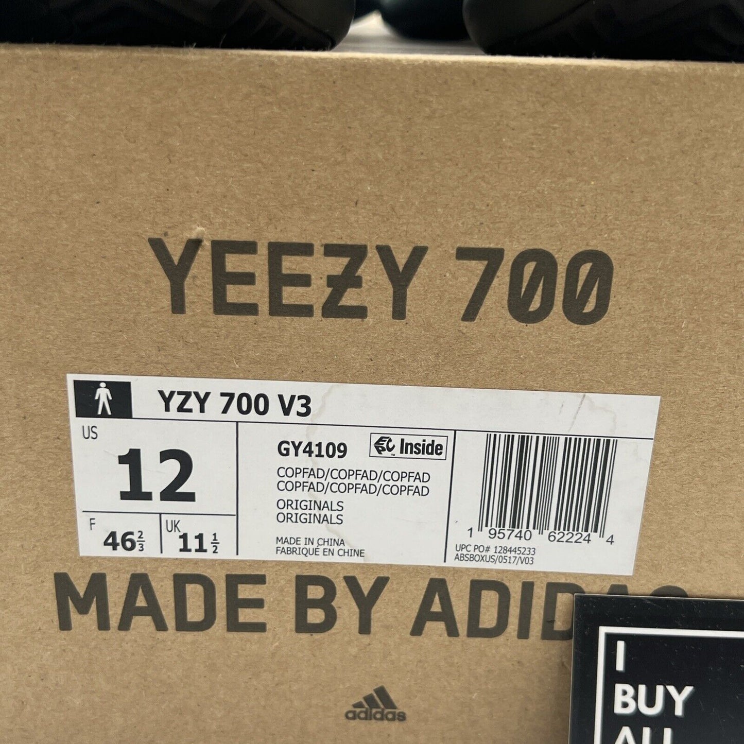 Size 12 - adidas Yeezy 700 V3 Copper Fade (GY4109)