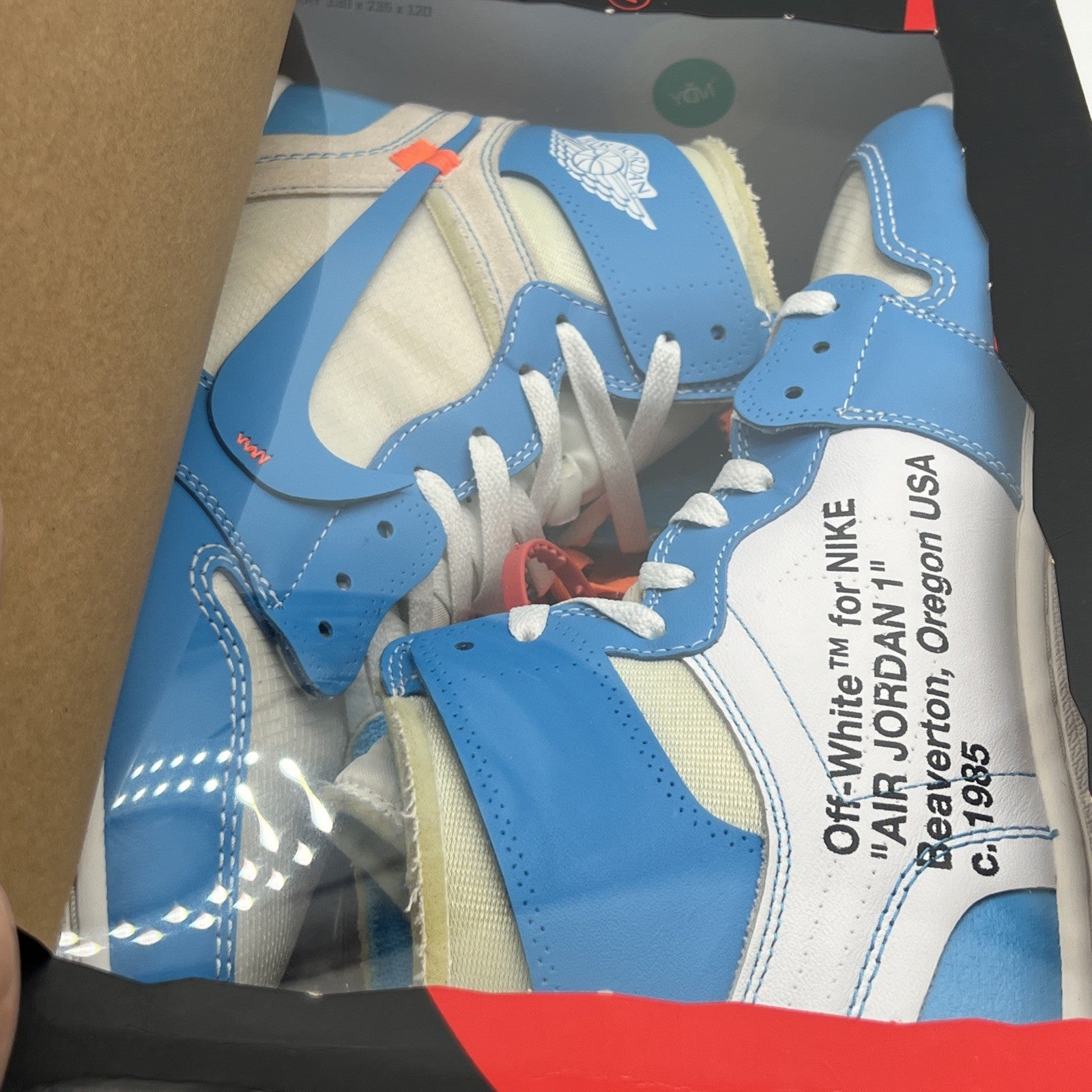 Size 11.5 - Air Jordan 1 Retro OG x Off-White High UNC (AQ0818-148)