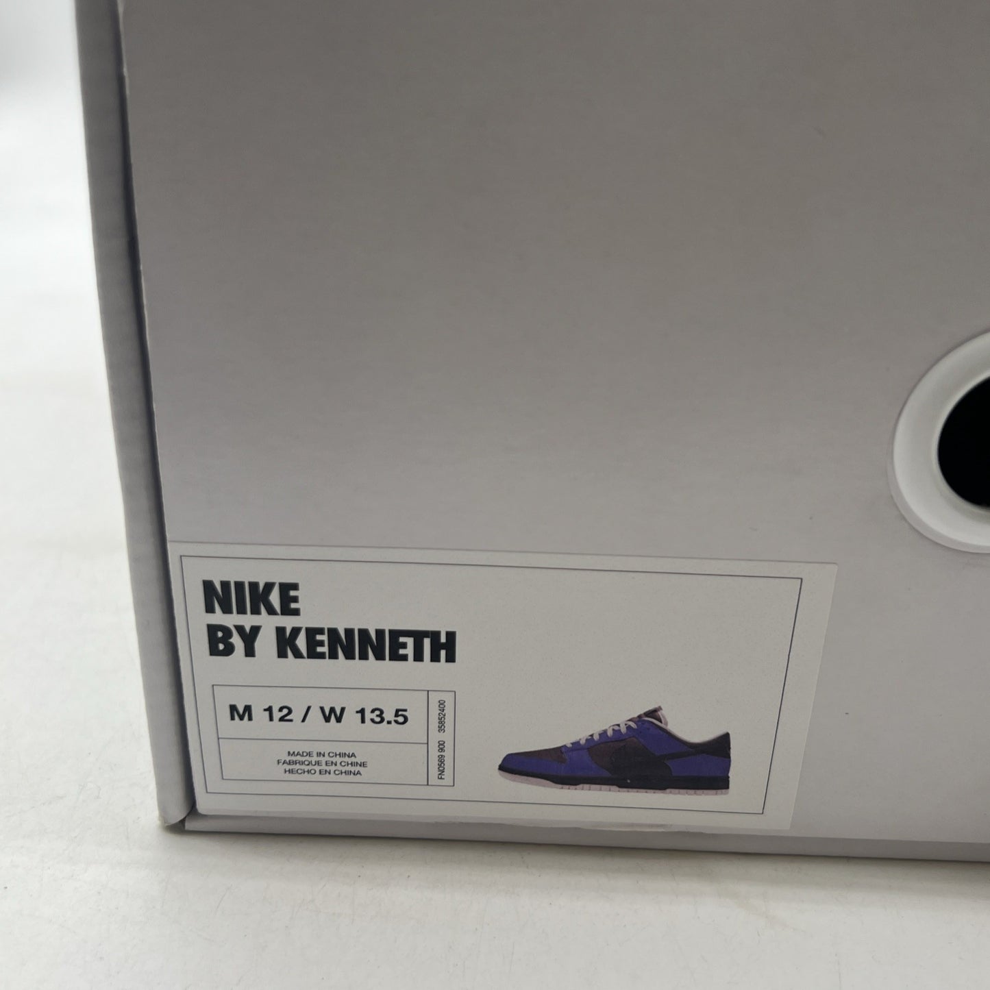 Size 12 - Nike Dunk Low ID By You Black Blue White Men’s (FN0569-900)