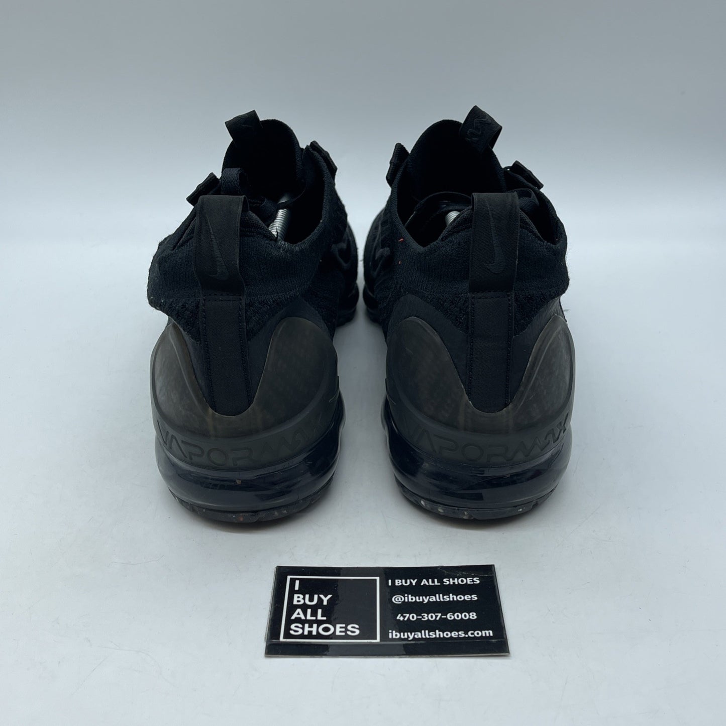 Size 12 - Nike Air VaporMax Flyknit 2021 Black Anthracite Suede (DH4084-001)