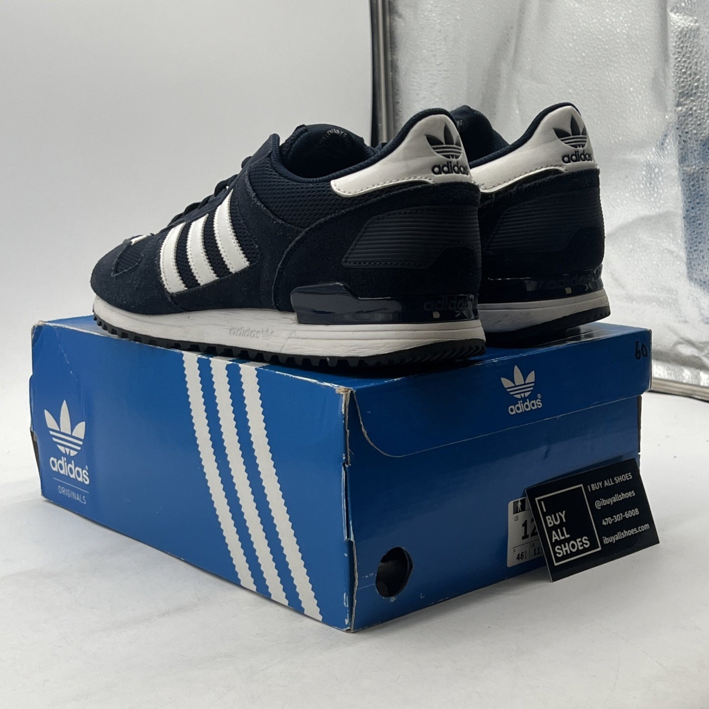 Size 12 - Adidas ZX 700 Collegiate Navy (S76176)