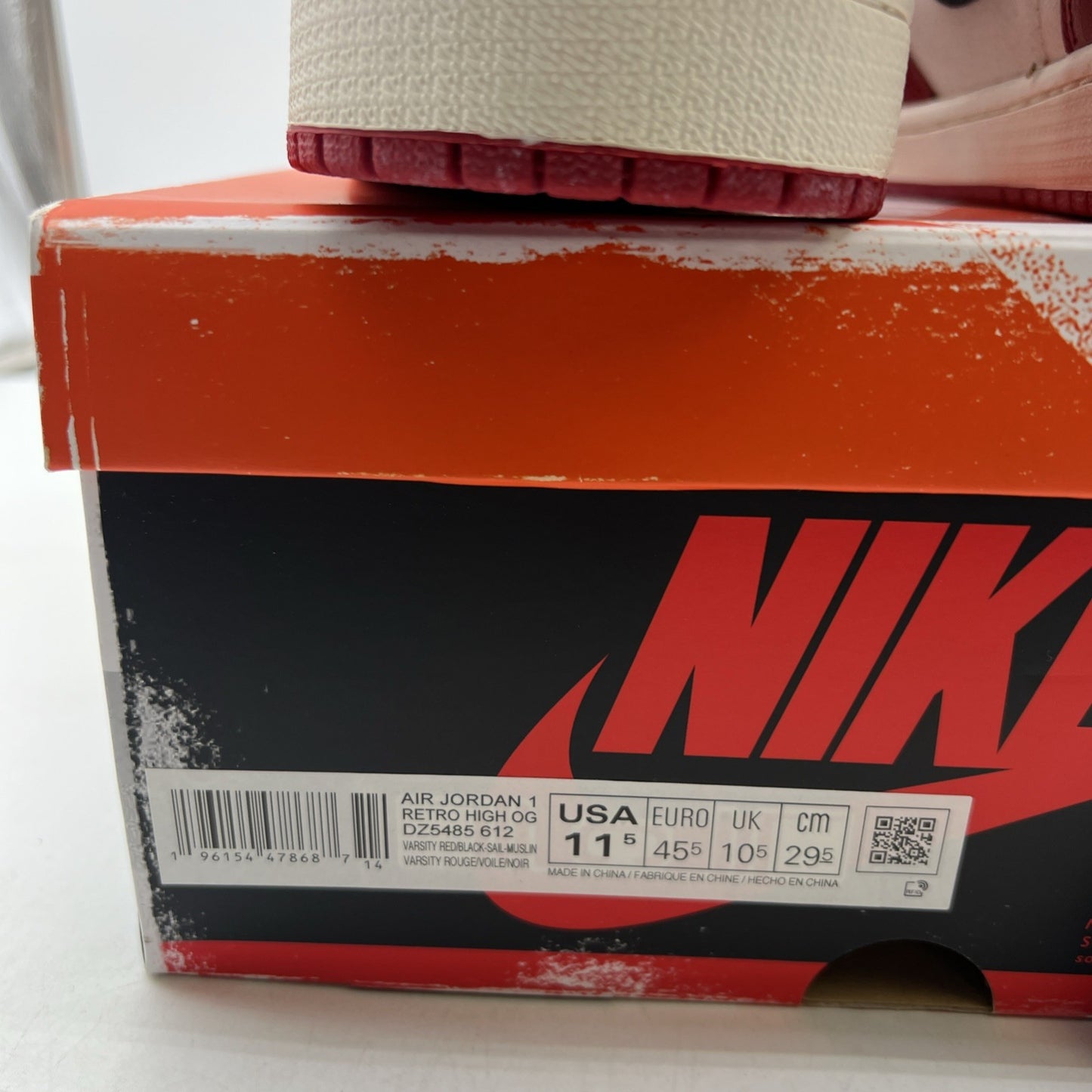 Size 11.5 - Air Jordan 1 Retro High OG Chicago Reimagined Lost & Found 2022