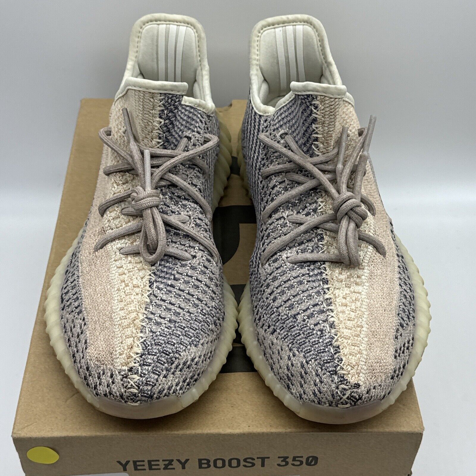 Size 10.5 -  adidas Yeezy Boost 350 V2 Ash Pearl Brown Pink Cream Purple Comfy