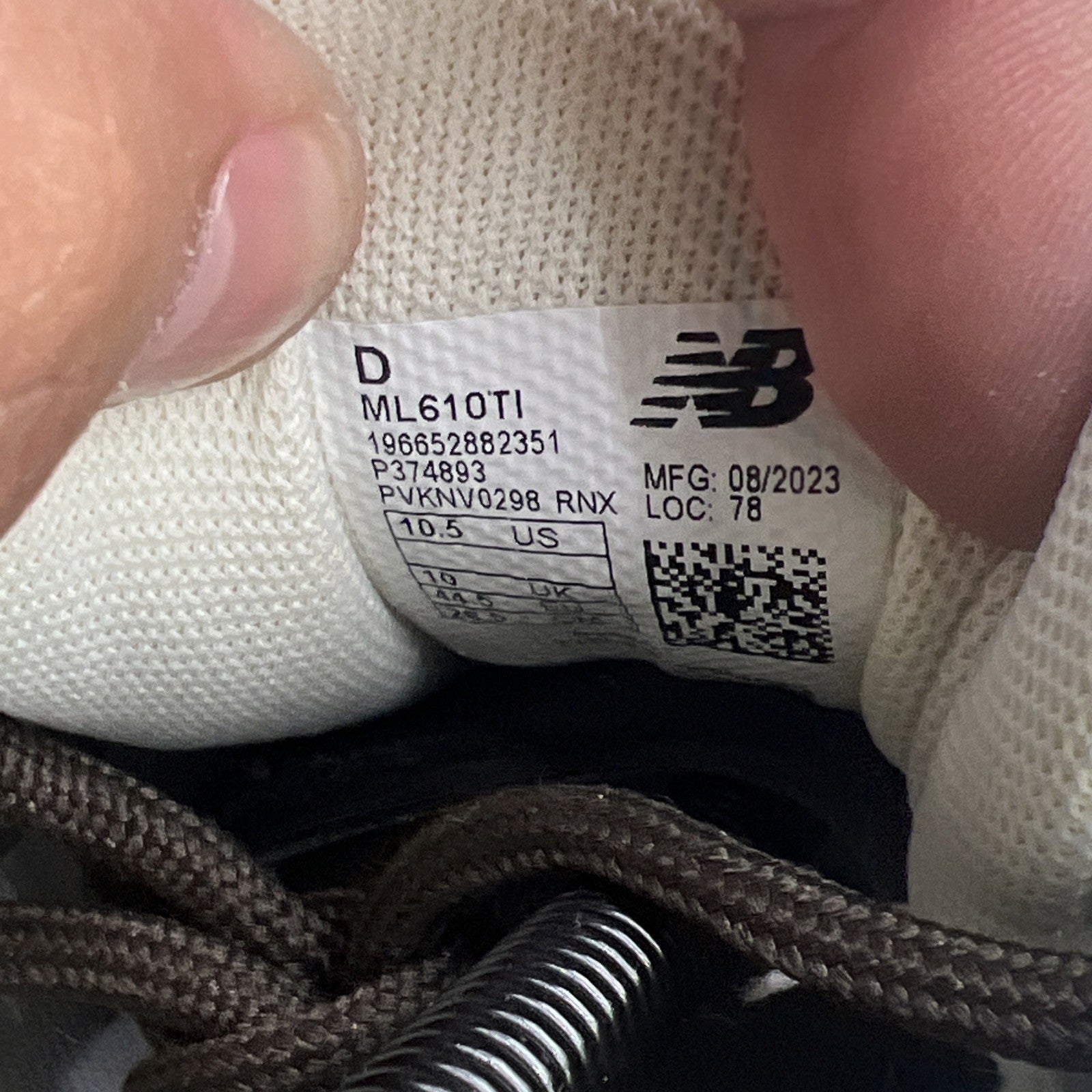 Size 10.5 - New Balance 610v1 Cow Print (ML610TI)