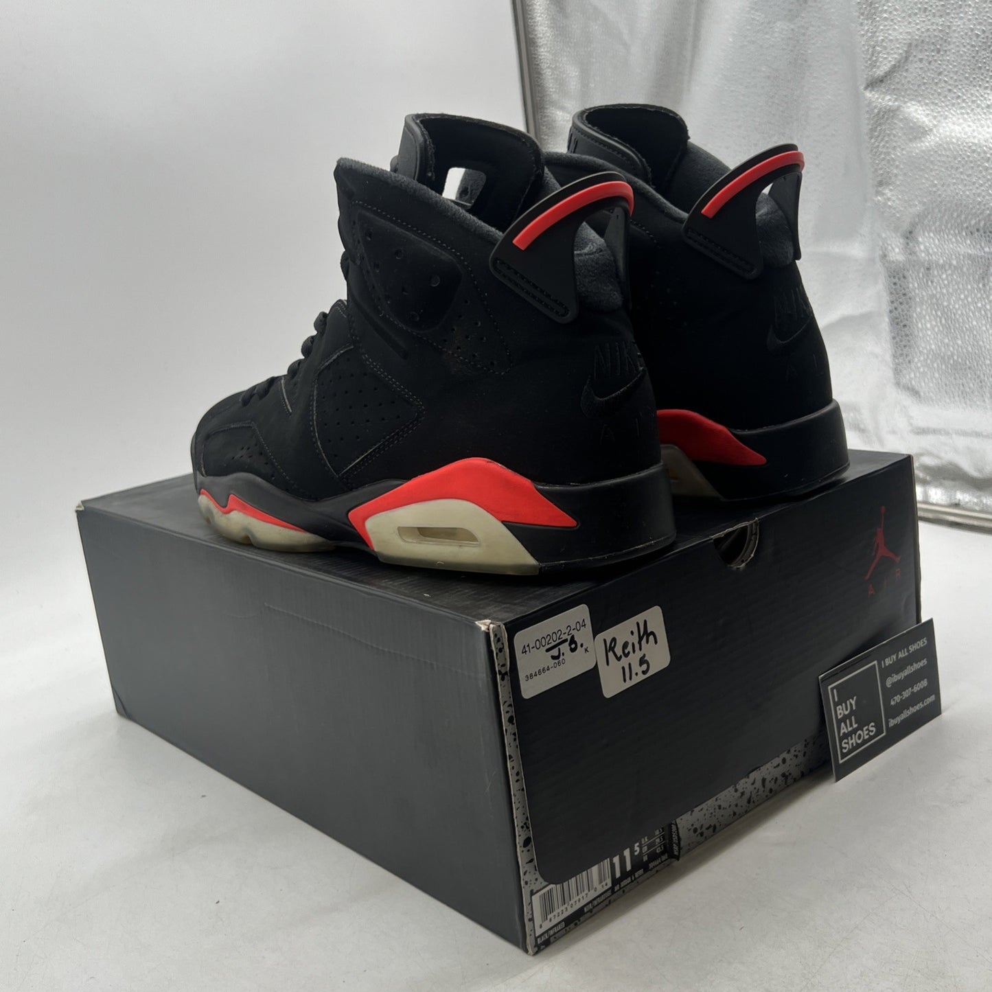 Size 11.5 - Air Jordan 6 Retro Mid Infrared (384664-060)