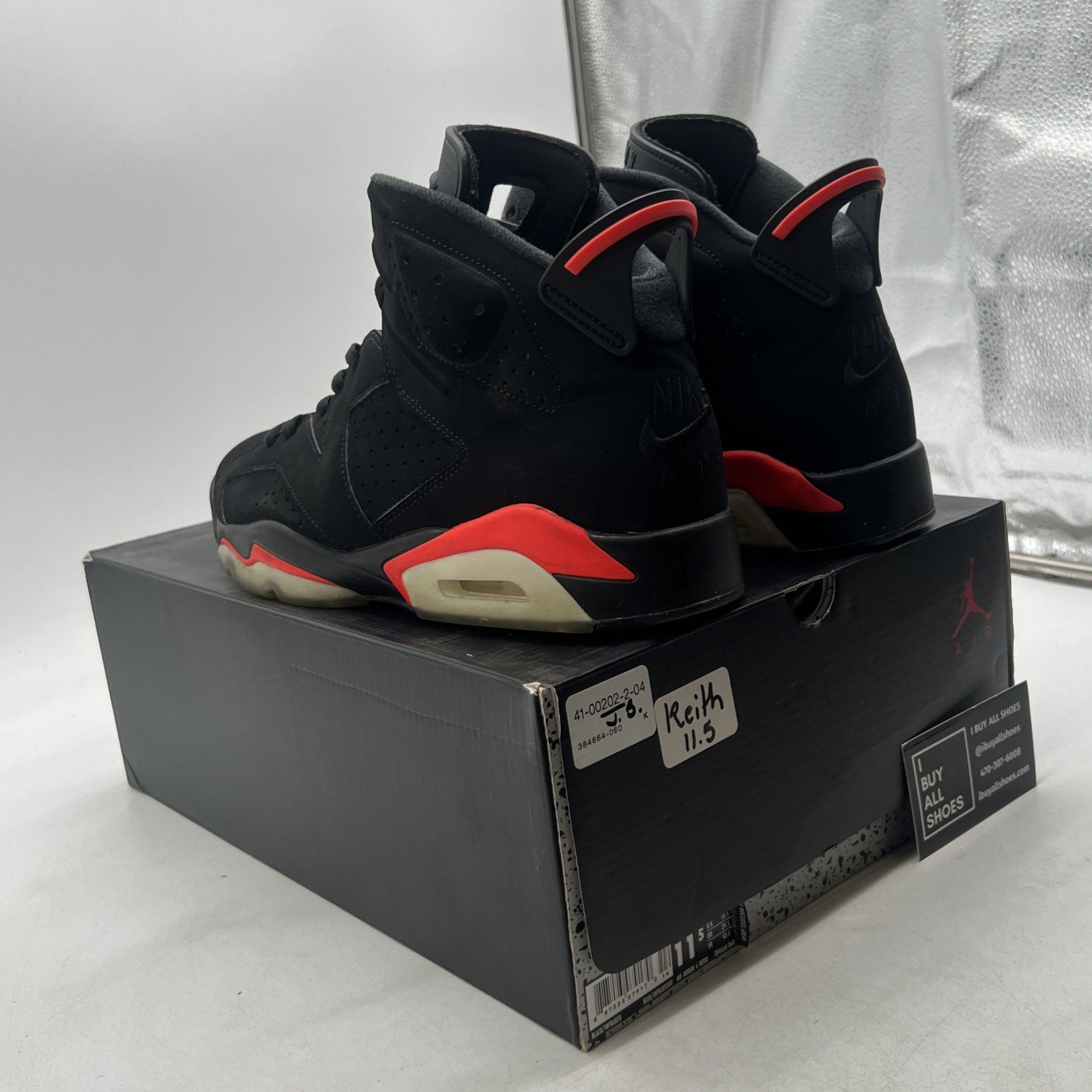 Size 11.5 - Air Jordan 6 Retro Mid Infrared (384664-060)