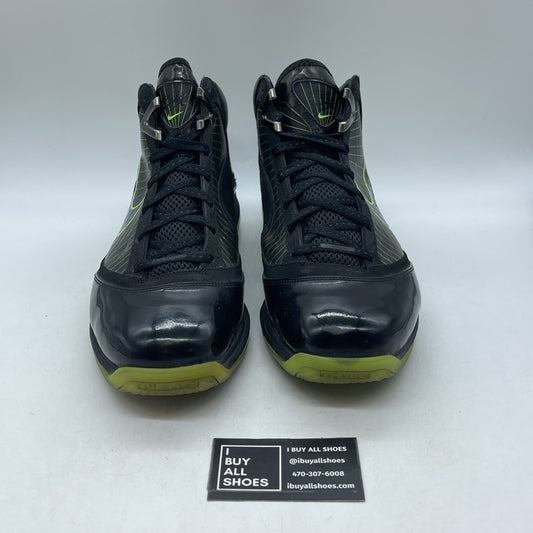 Size 14 - Nike Air Lebron 7 VII Dunkman Black Neon Green Zoom James (275664-006)