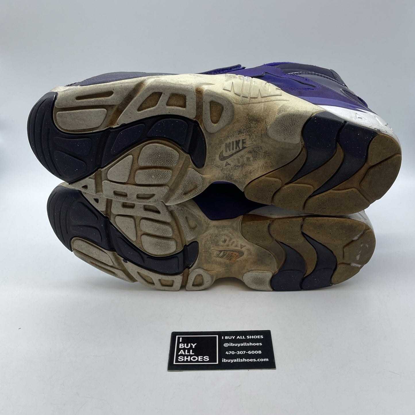 Size 12 - Nike Air Diamond Turf Purple Dynasty Suede Leather (309434-500)