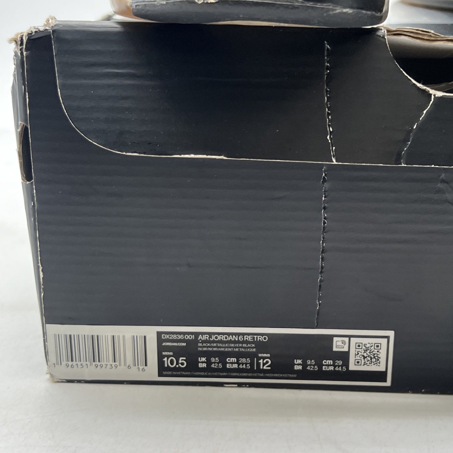 Size 10.5 - Air Jordan 6 Retro Mid Chrome (DX2836-001)