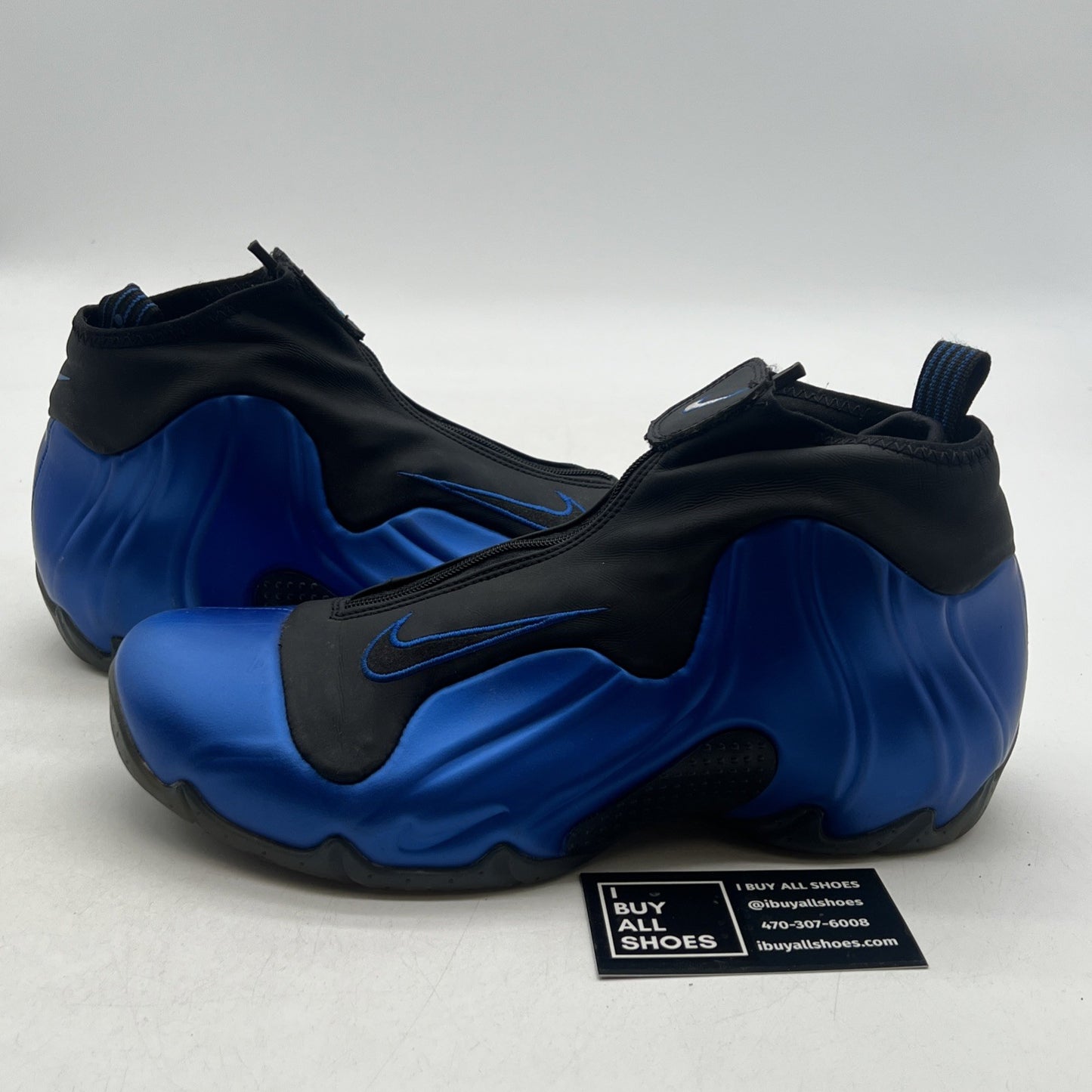 Size 8 - Nike Air Flightposite One Dark Neon Royal (A09378-500)