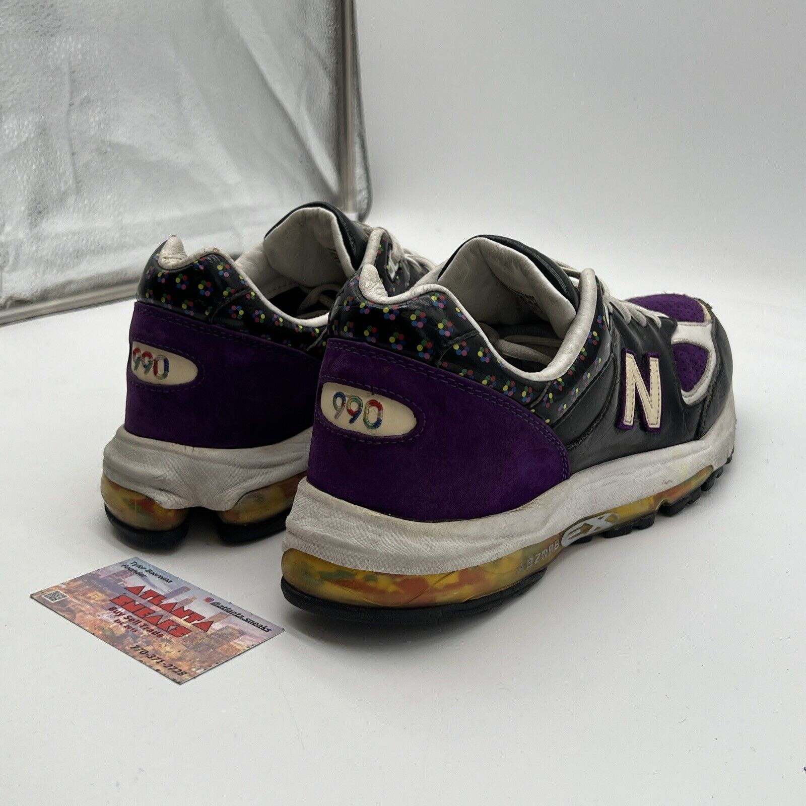 Size 12 - New Balance (M990EXBM) 990 Mita Atmos Japanimation 2007 Preowned RARE