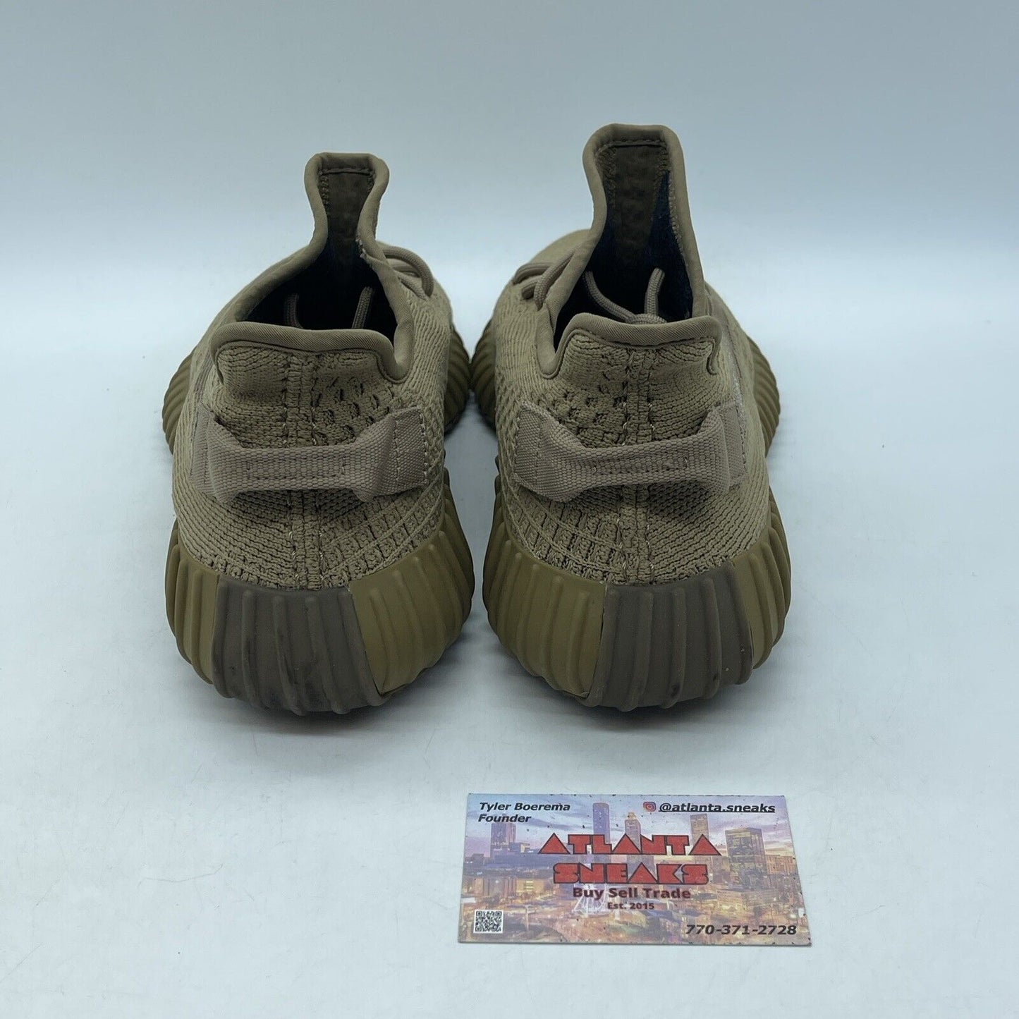 Size 8 - adidas Yeezy Boost 350 V2 Earth Brown Green Suede (FX9033)