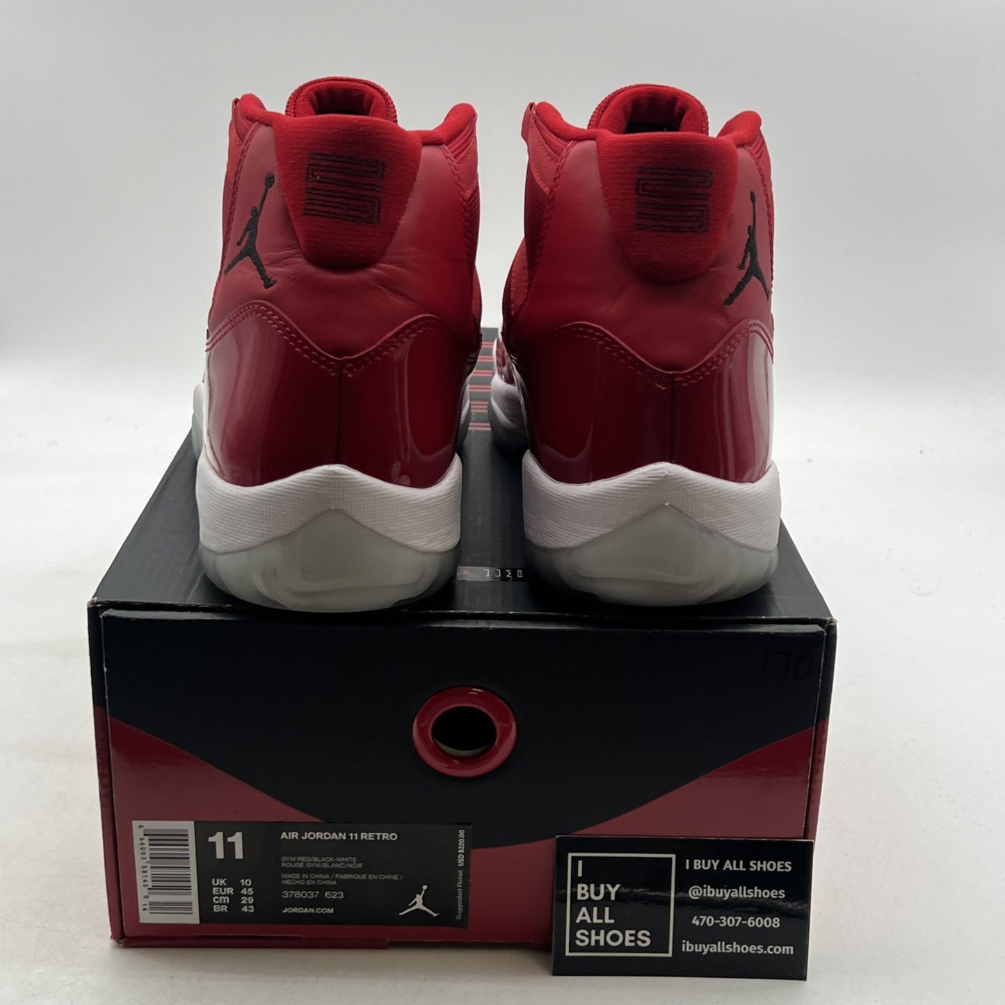 Size 11 - Air Jordan 11 Retro High Win Like '96 (378037-623)