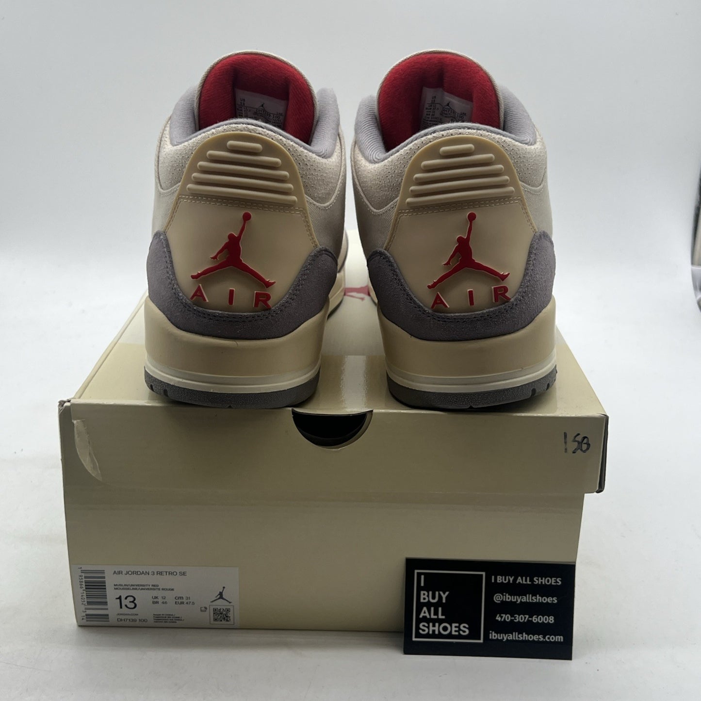 Size 13 - Air Jordan 3 Muslin (DH7139-100)