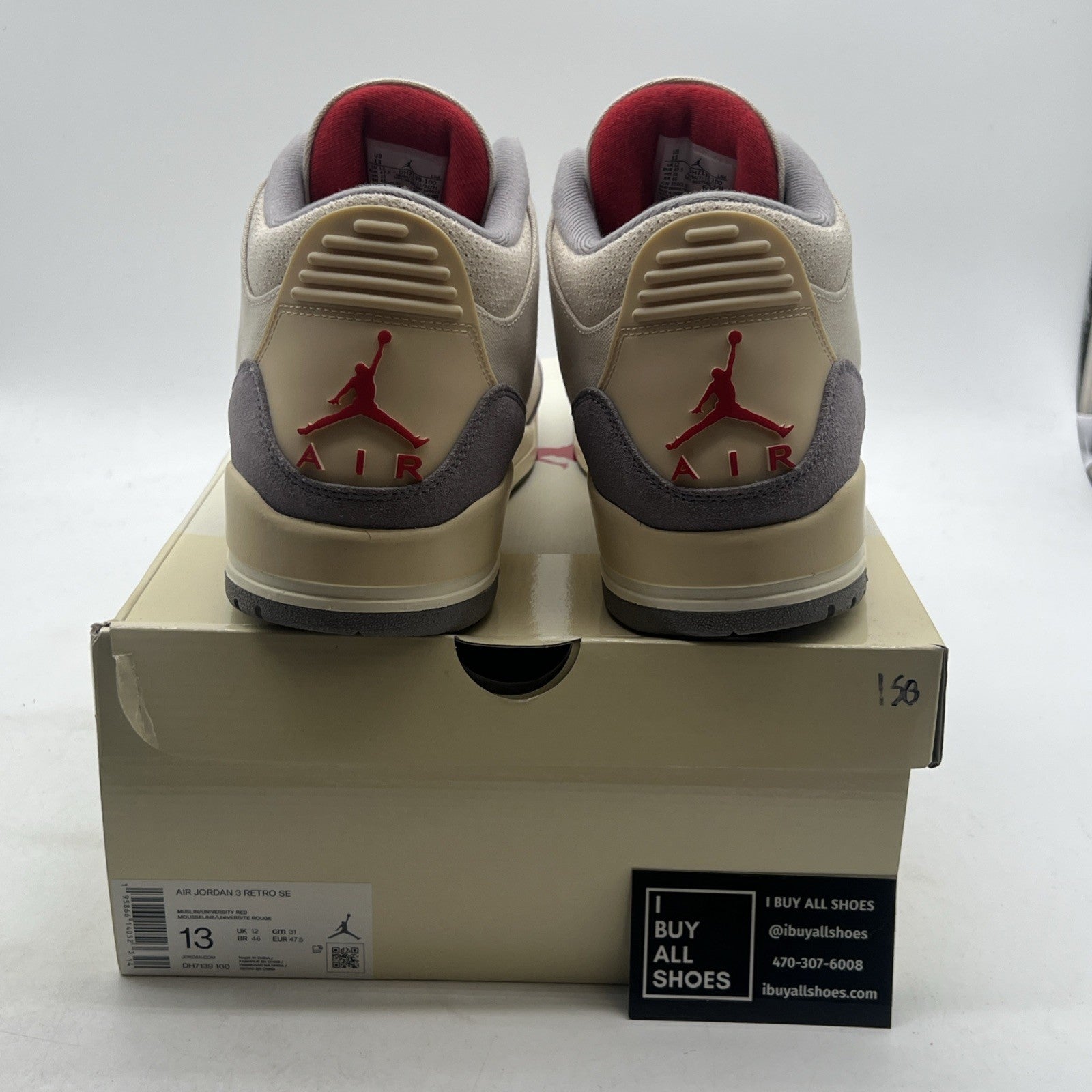 Size 13 - Air Jordan 3 Muslin (DH7139-100)